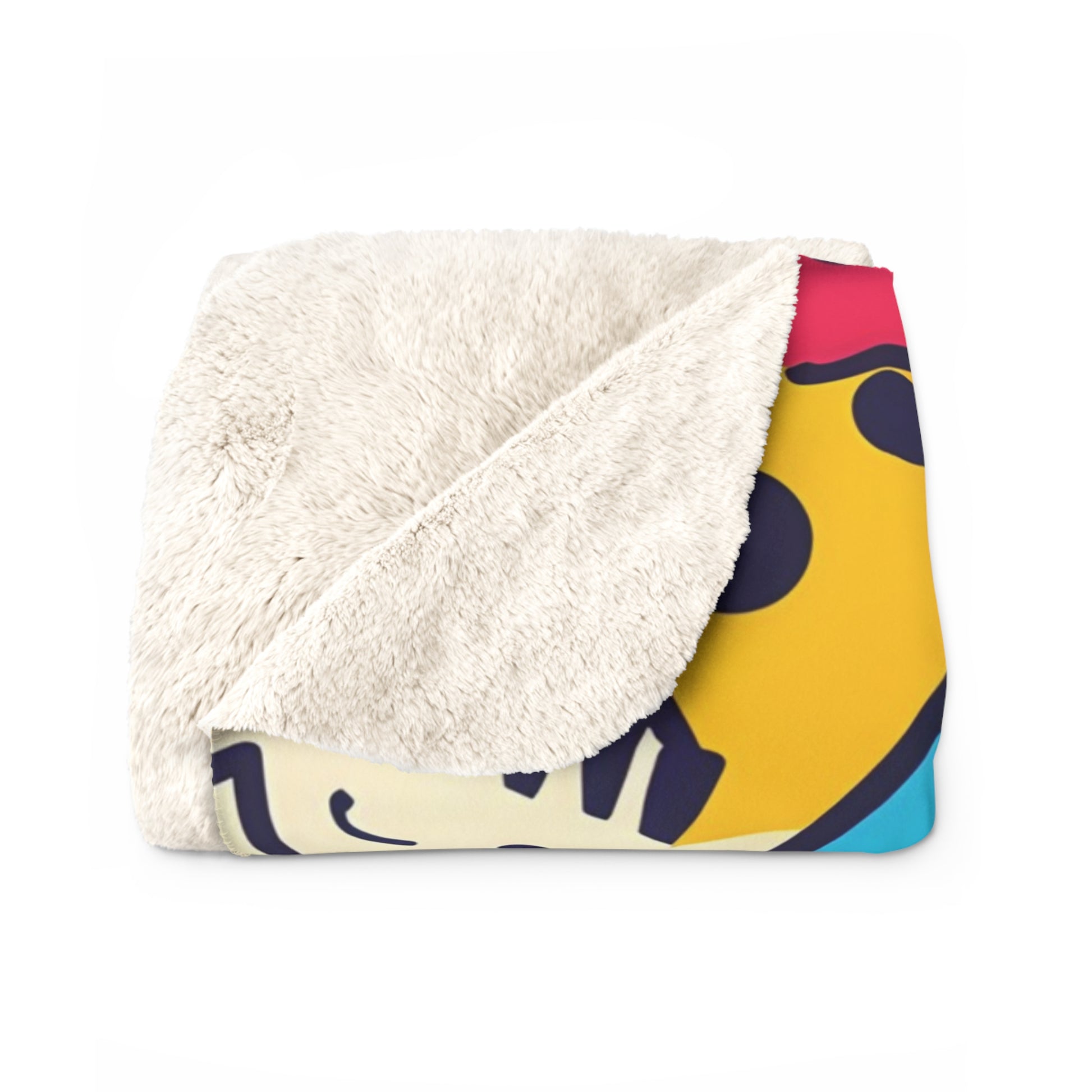 Comic x Pop Art Sherpa Fleece Blanket, Artsulli - Art is Long, Life is Short, Home Decor, , , , , , , 