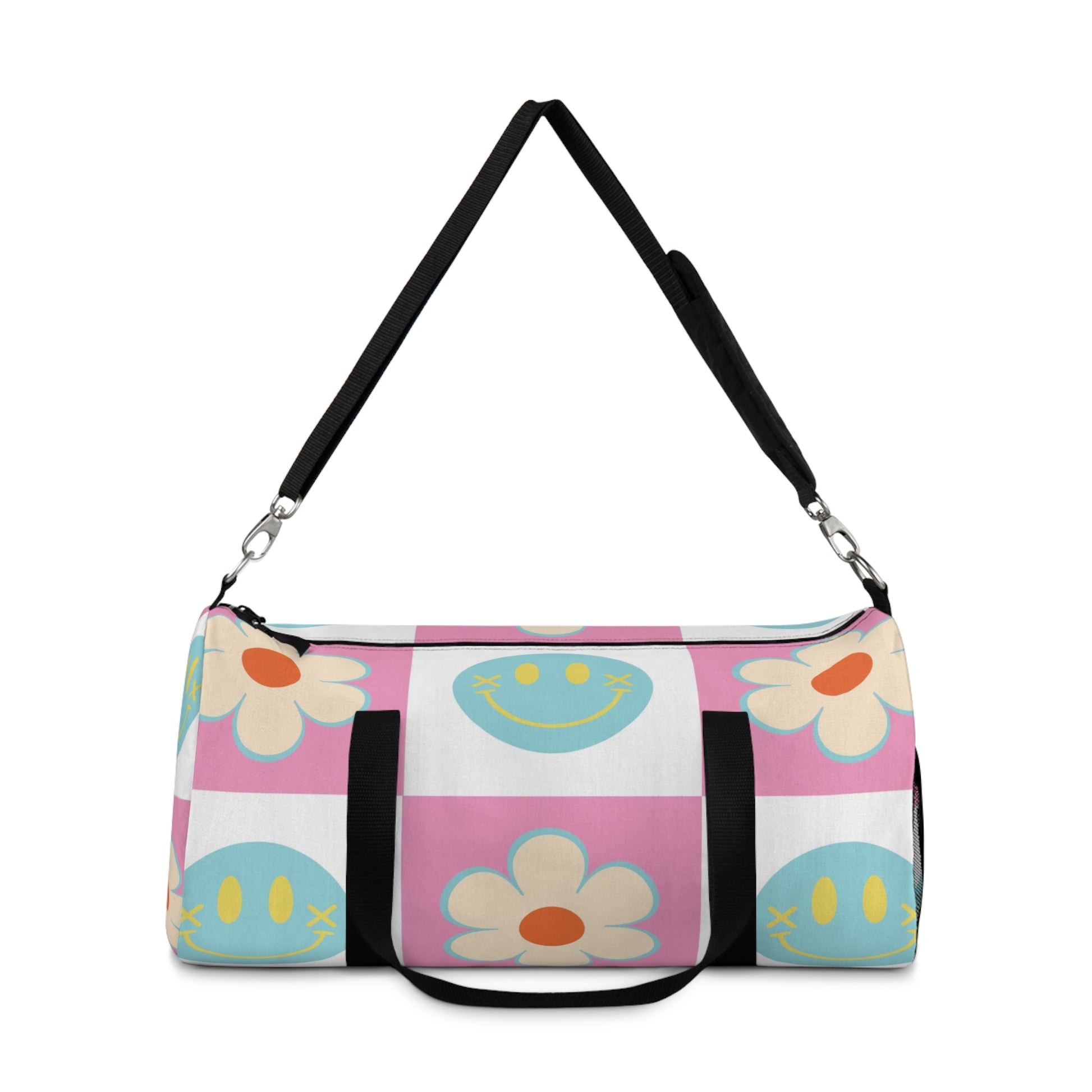 Madotsukis Grin Bloom II Duffel Bag, Artsulli - Art is Long, Life is Short, Bags, , , , , , , 