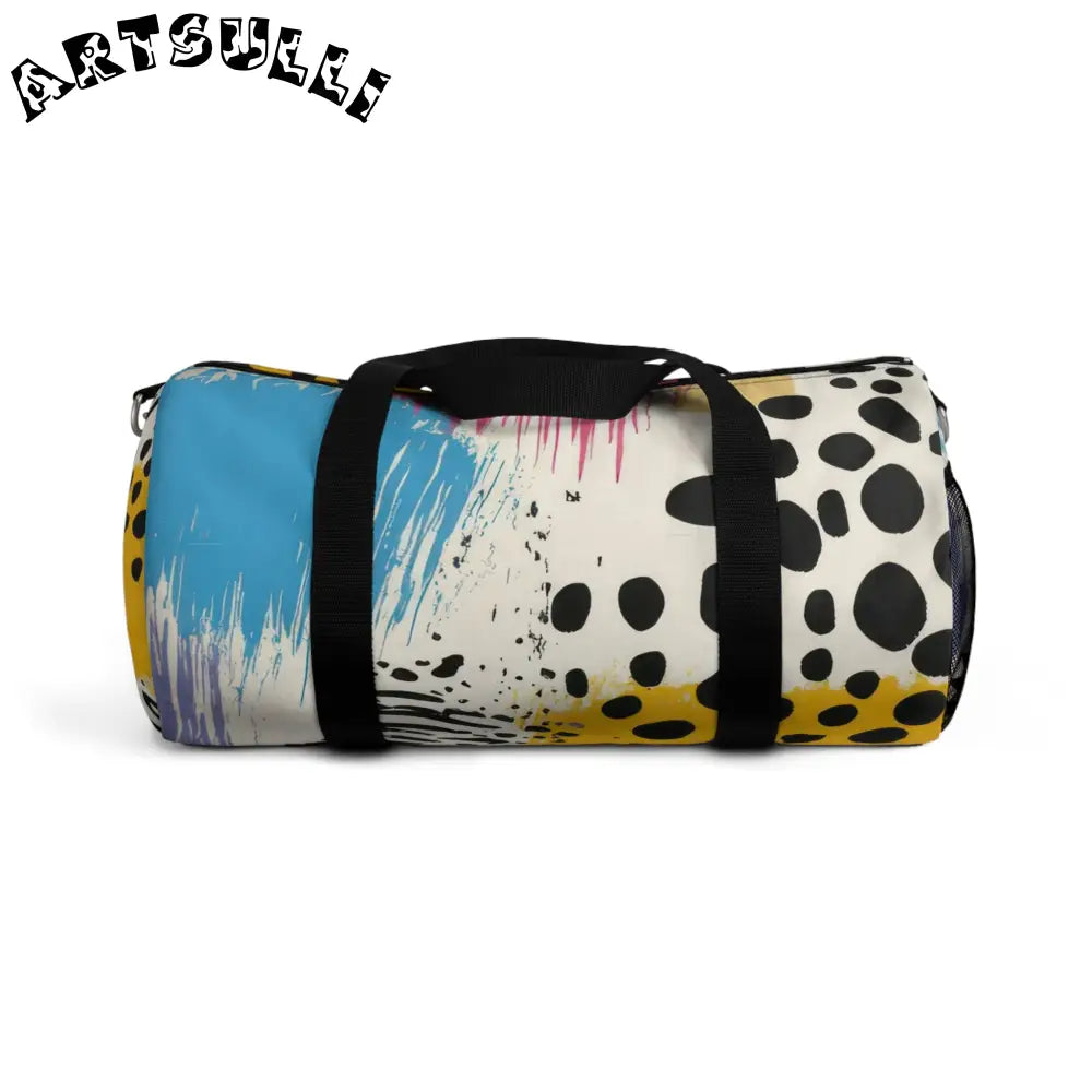 JAKKOUTTHEBXX Rae Zebra Rhapsody Duffel Bag JAKKOUTTHEBXX Artsulli
