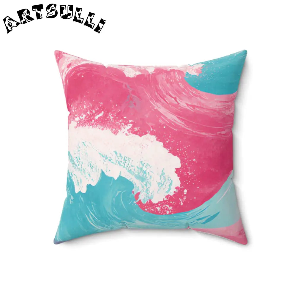 JAKKOUTTHEBXX The Great Pastelwave Pink and Blue Spun Polyester