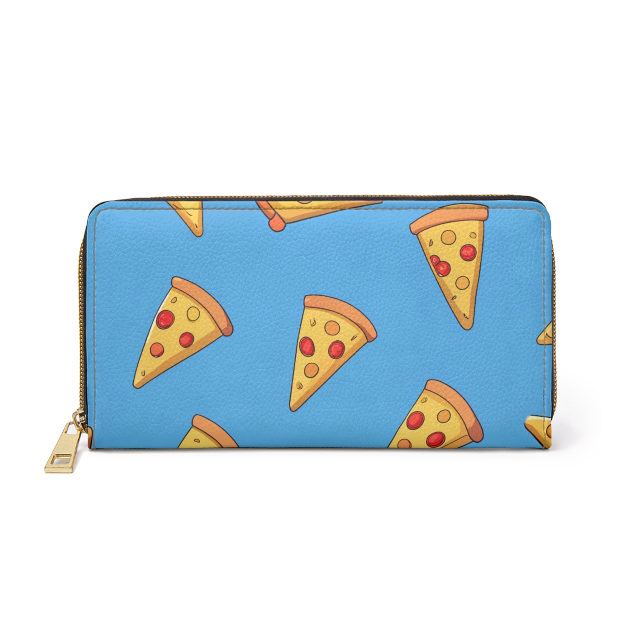 Blue Pizza Dreamscape Zipper Wallet, Artsulli - Art is Long, Life is Short, Accessories, Size, One size, Color, White, , , 16376695011329837235