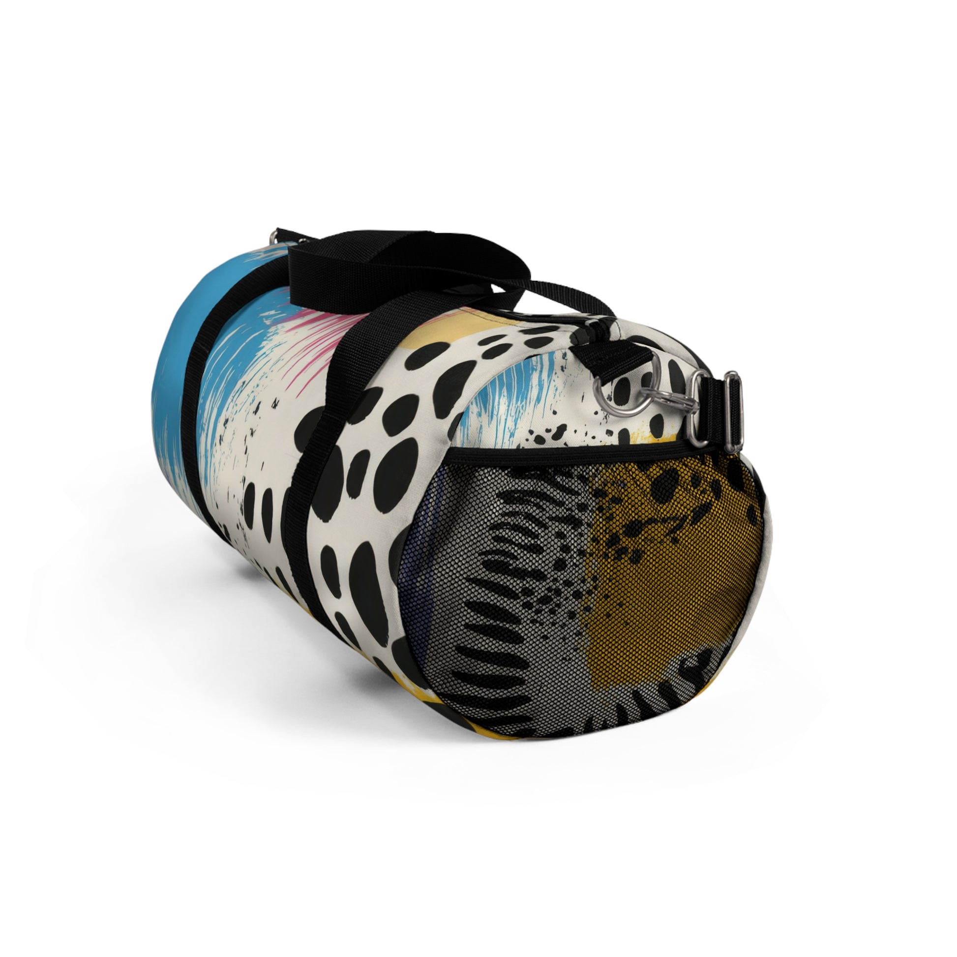Rae Zebra Rhapsody Duffel Bag, Artsulli - Art is Long, Life is Short, Bags, , , , , , , 
