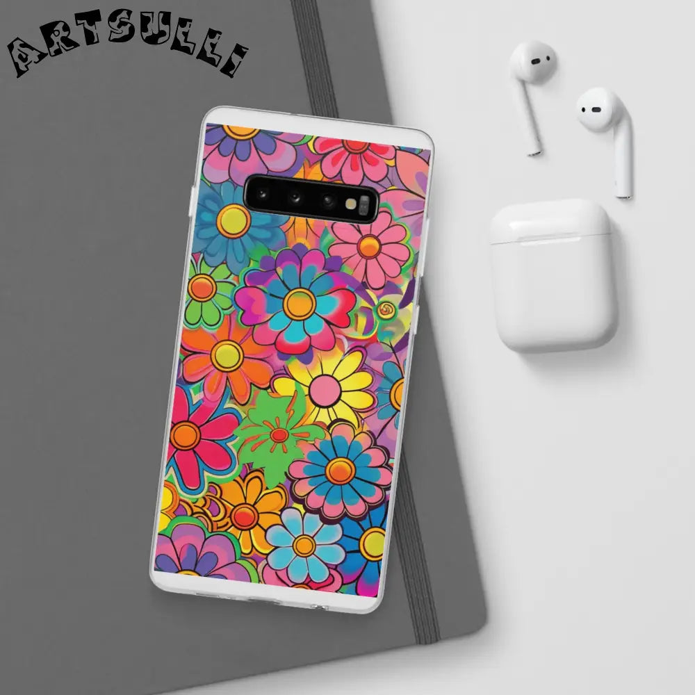 JAKKOUTTHEBXX Chromatic Daisy Dream Flexi Cases JAKKOUTTHEBXX