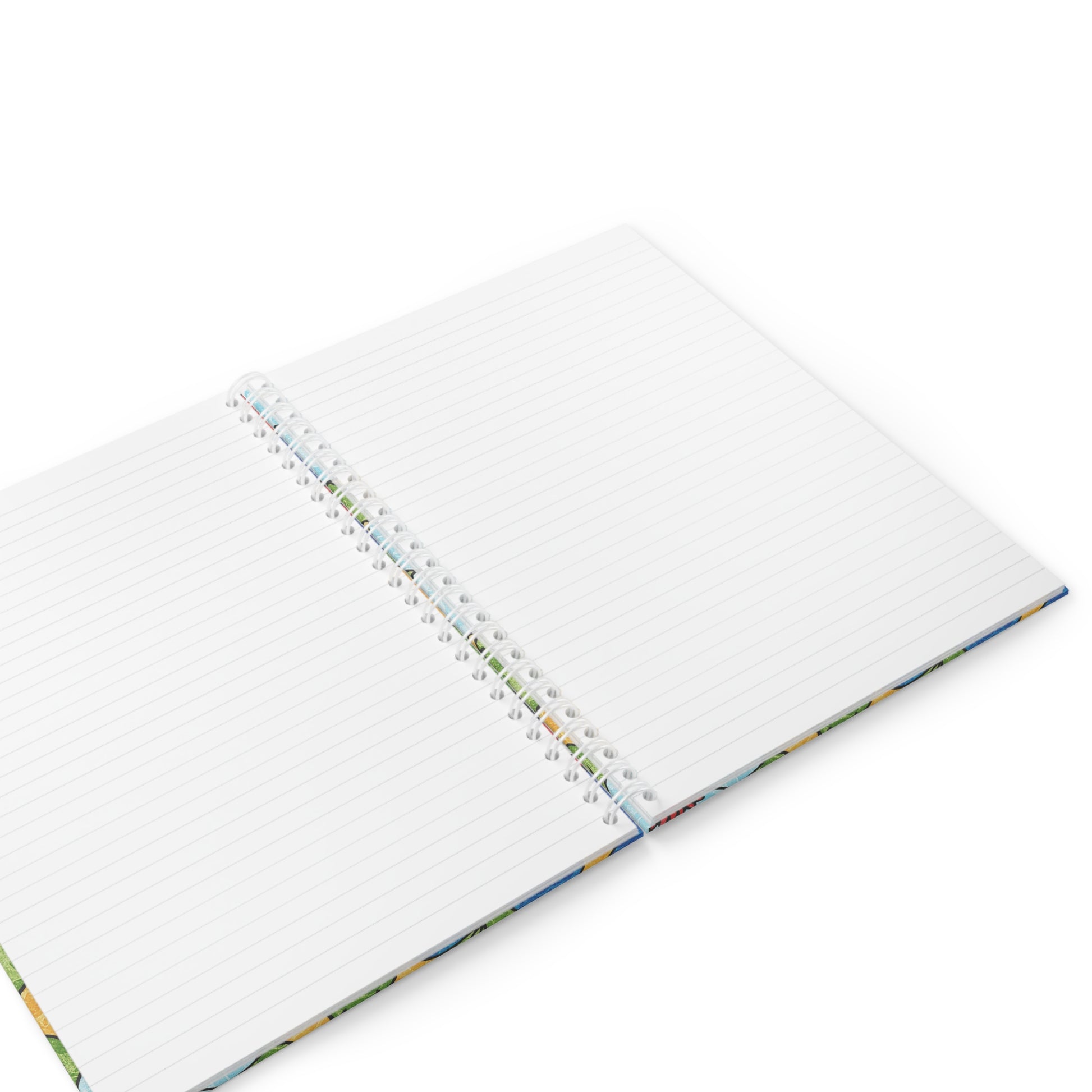 Groovy Yellow Floral Kl Spiral Notebook, Artsulli - Art is Long, Life is Short, Paper products, , , , , , , 
