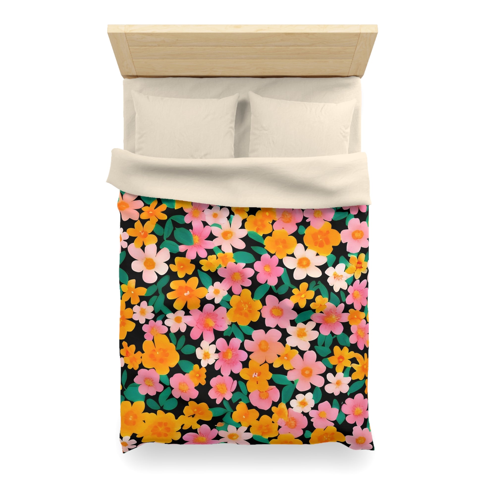 Microfiber Duvet Cover, Artsulli - Art is Long, Life is Short, Home Decor, , , , , , , 