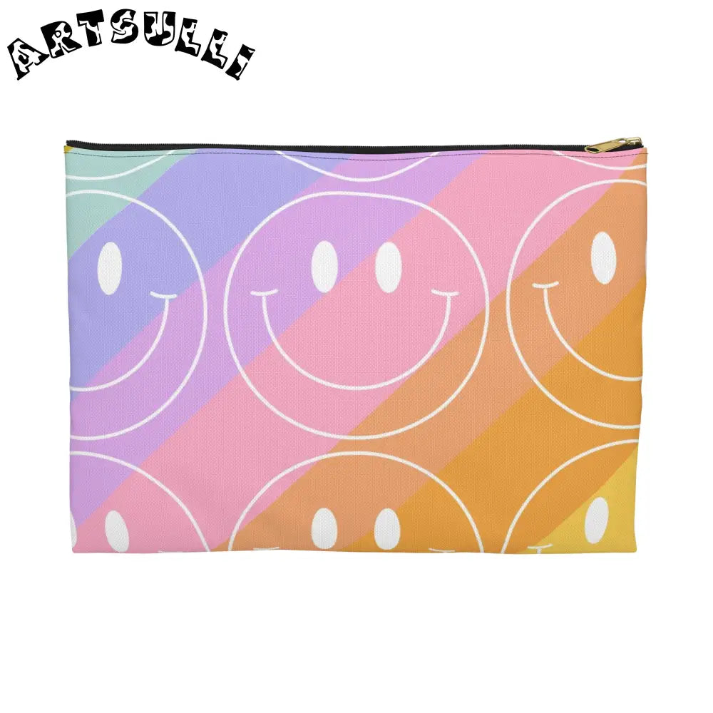 JAKKOUTTHEBXX Smiley Face x Rainbow Stripes Multi-Color Accessory