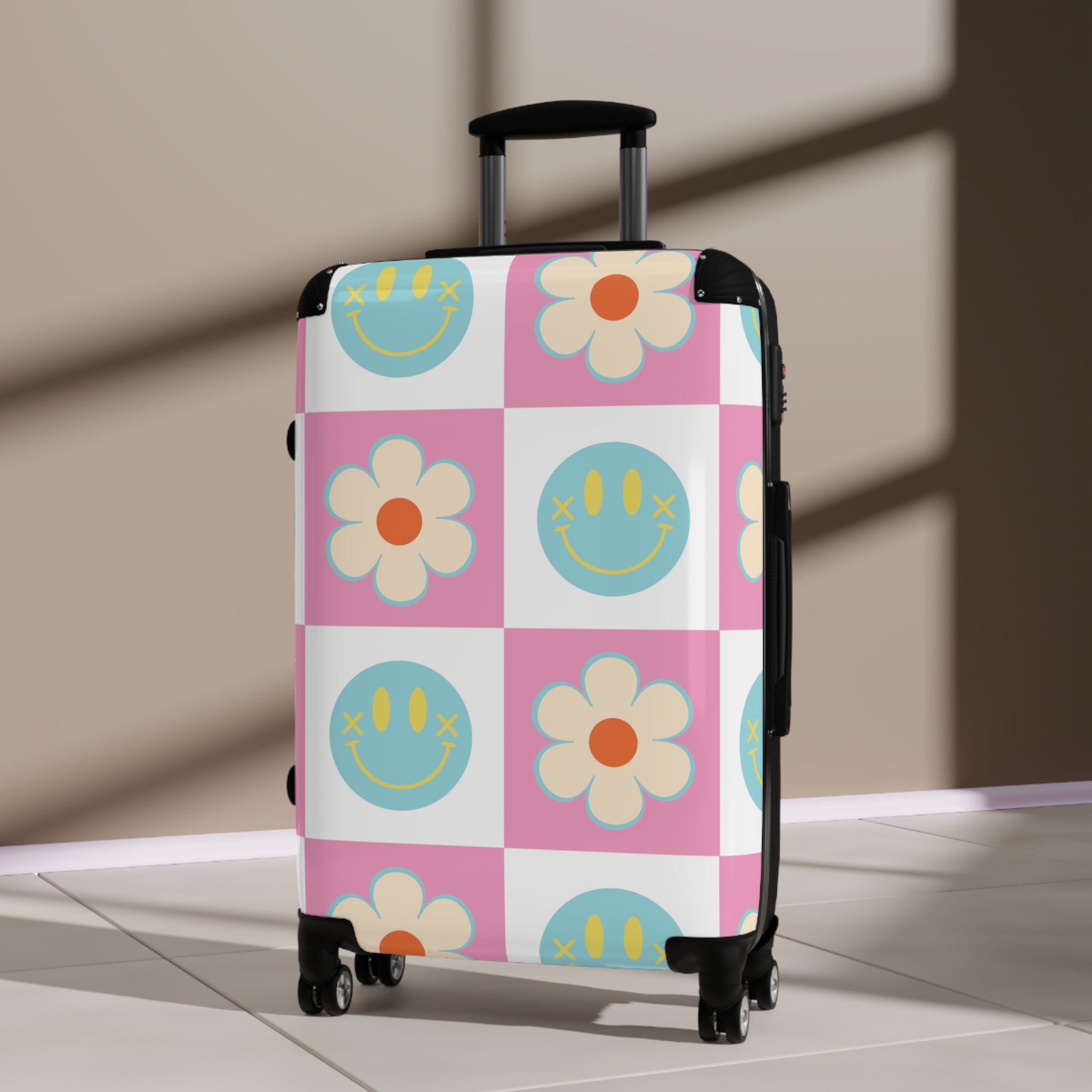 Madotsukis Grin Bloom Suitcase, Artsulli - Art is Long, Life is Short, Bags, , , , , , , 