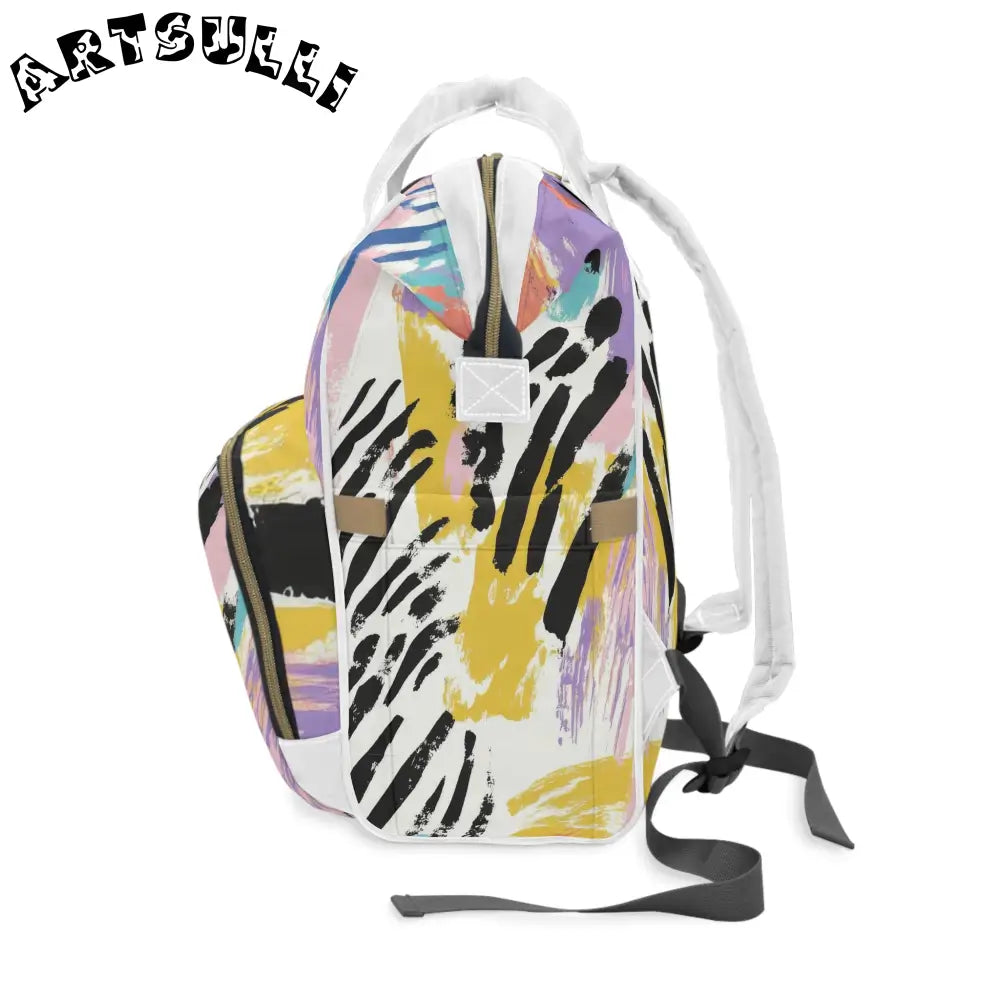 JAKKOUTTHEBXX Wild Zebra Stripes x Paint Brush Strokes Multi-Color