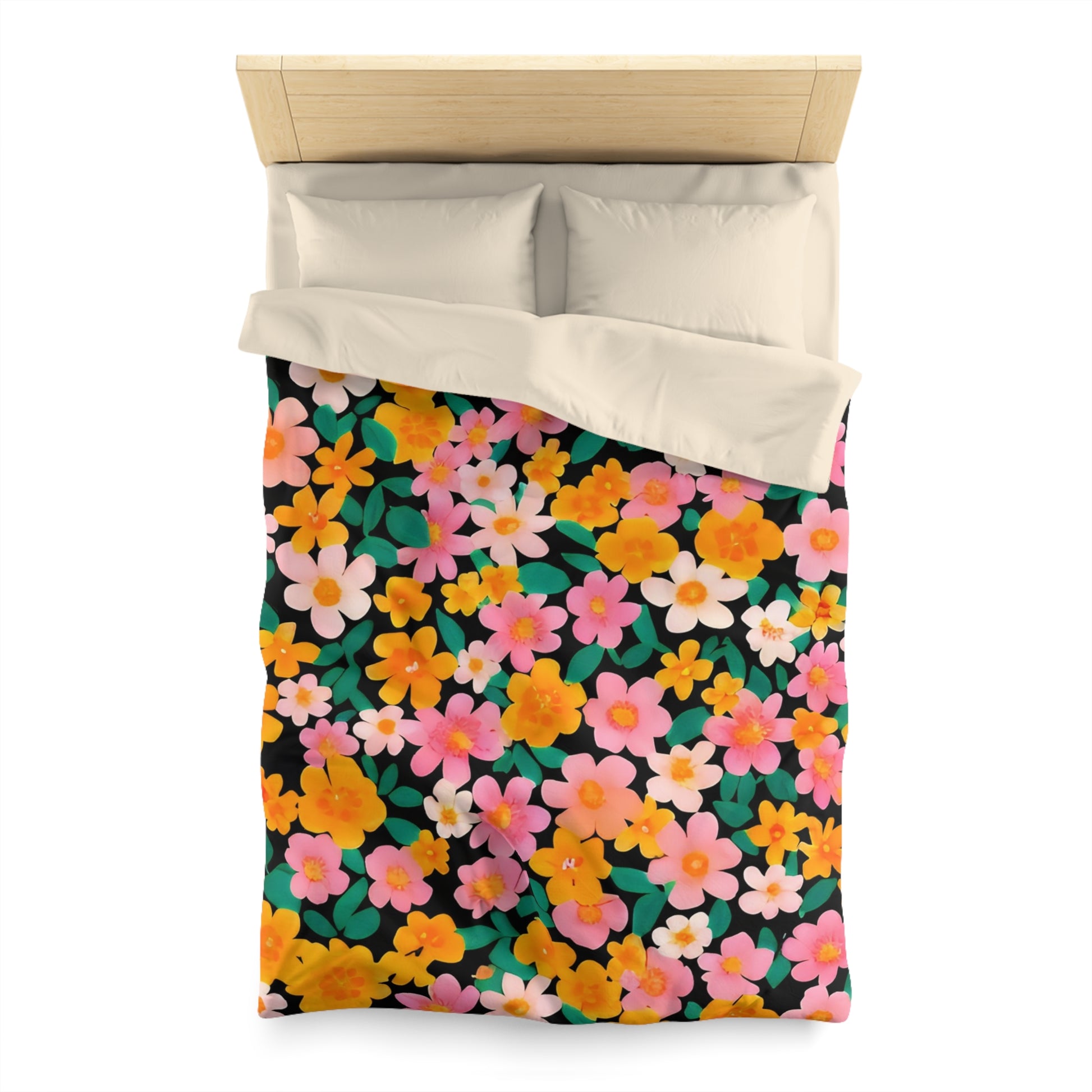 Microfiber Duvet Cover, Artsulli - Art is Long, Life is Short, Home Decor, , , , , , , 