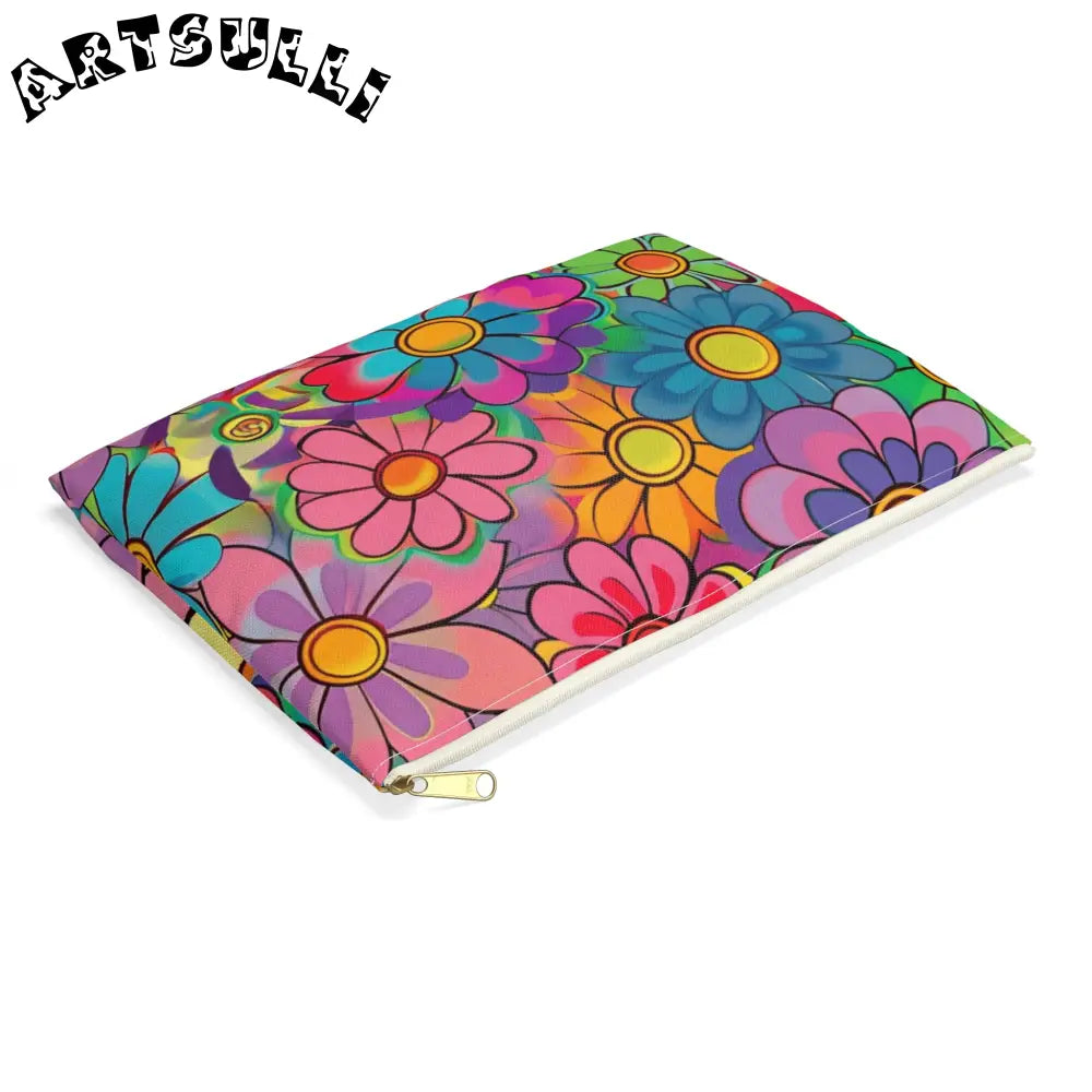 JAKKOUTTHEBXX Chromatic Daisy Dream II Accessory Pouch JAKKOUTTHEBXX