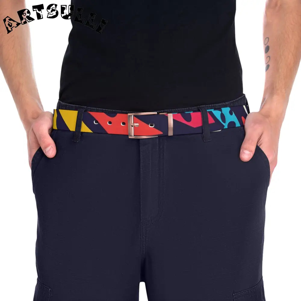 JAKKOUTTHEBXX Comic x Pop Art Belt JAKKOUTTHEBXX Artsulli - Art