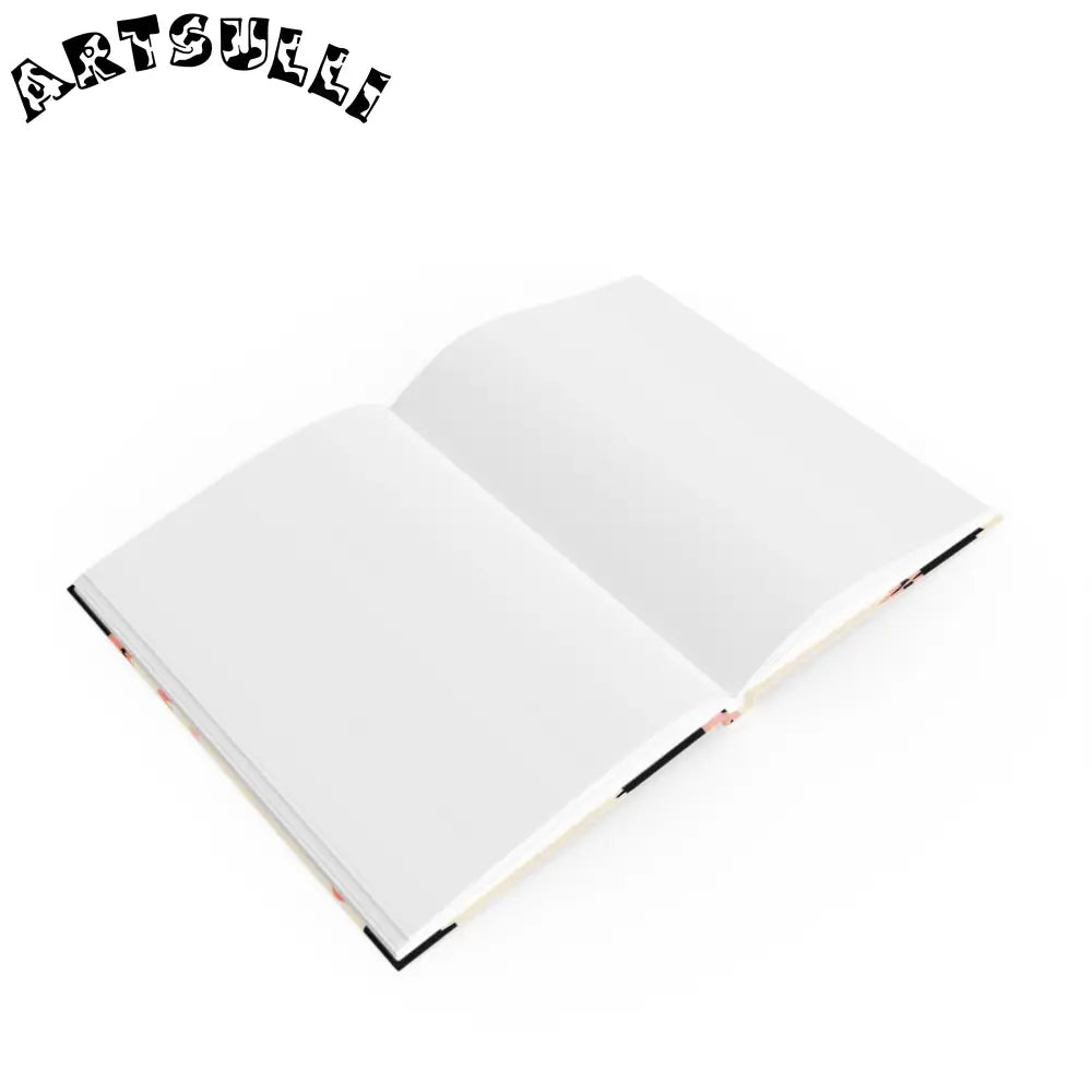 JAKKOUTTHEBXX Pink Cow Print Journal Displays Artistic Work 2025