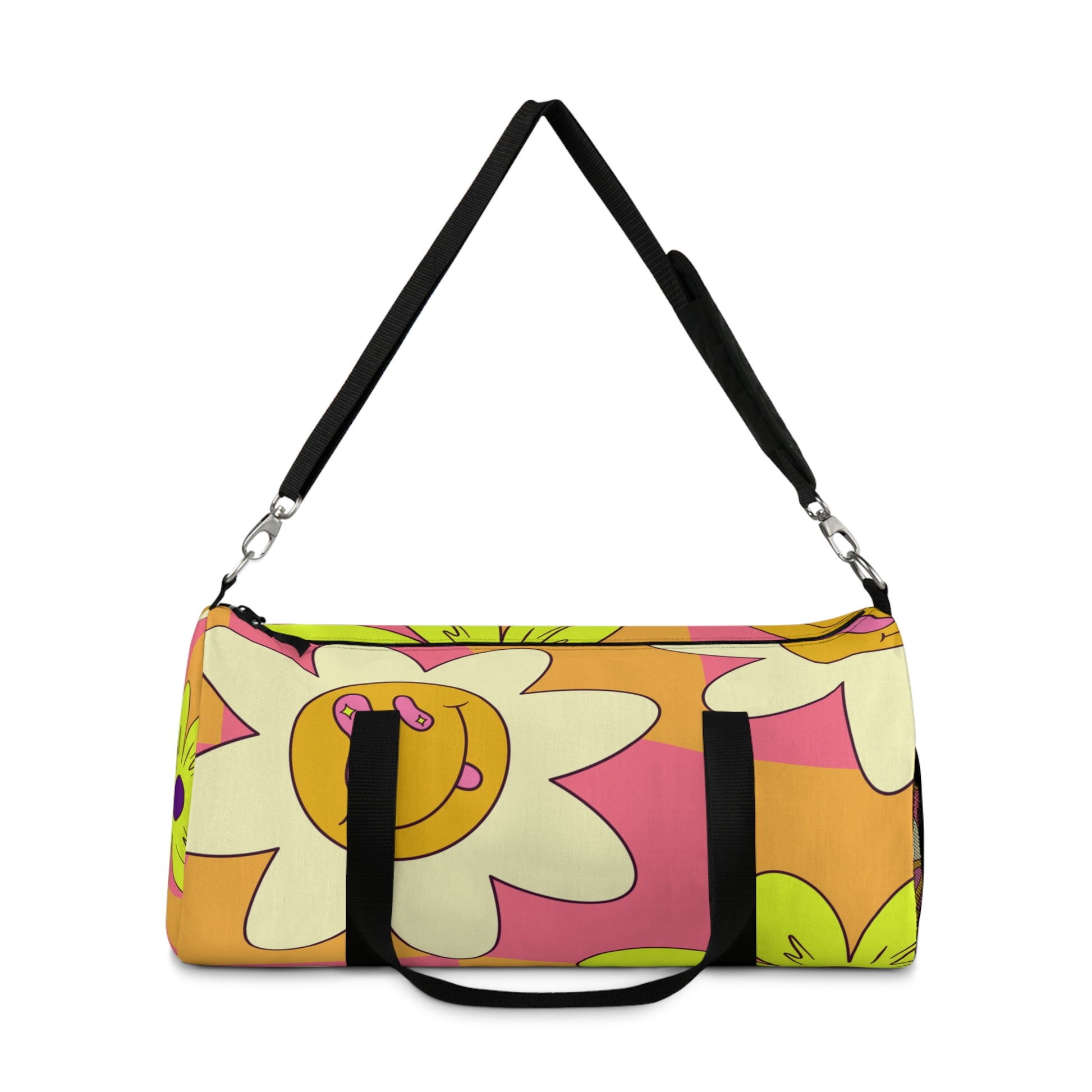 Trippy Sour Face Rave Duffel Bag, Artsulli - Art is Long, Life is Short, Bags, , , , , , , 