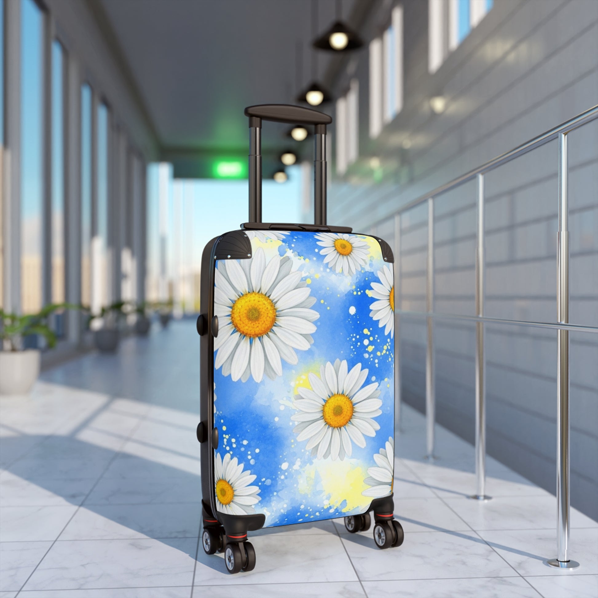 Daisies Suitcase, Artsulli - Art is Long, Life is Short, Bags, , , , , , , 