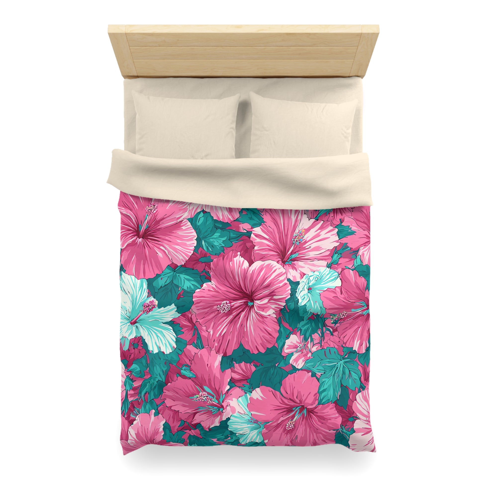 Flowerpunk Aloha II Microfiber Duvet Cover, Artsulli - Art is Long, Life is Short, Home Decor, , , , , , , 