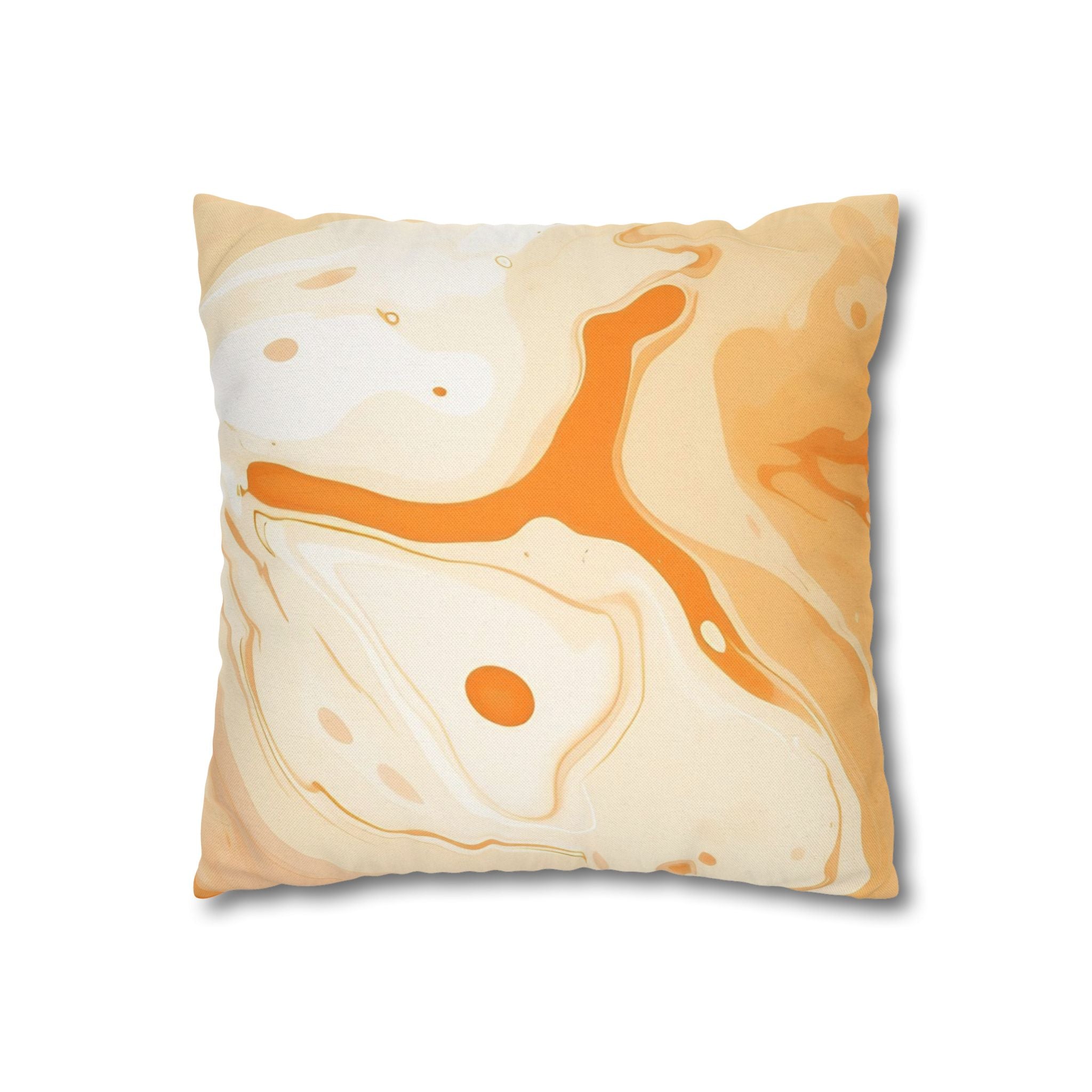 Spun Polyester Square Pillowcase