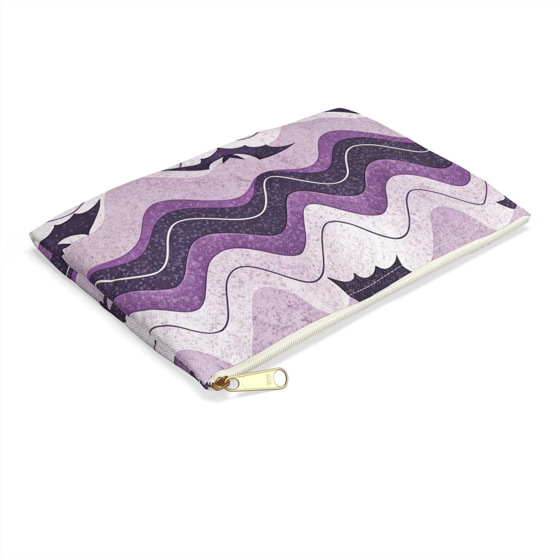 Bat Wave Accessory Pouch, Artsulli - Art is Long, Life is Short, Bags, , , , , , , 