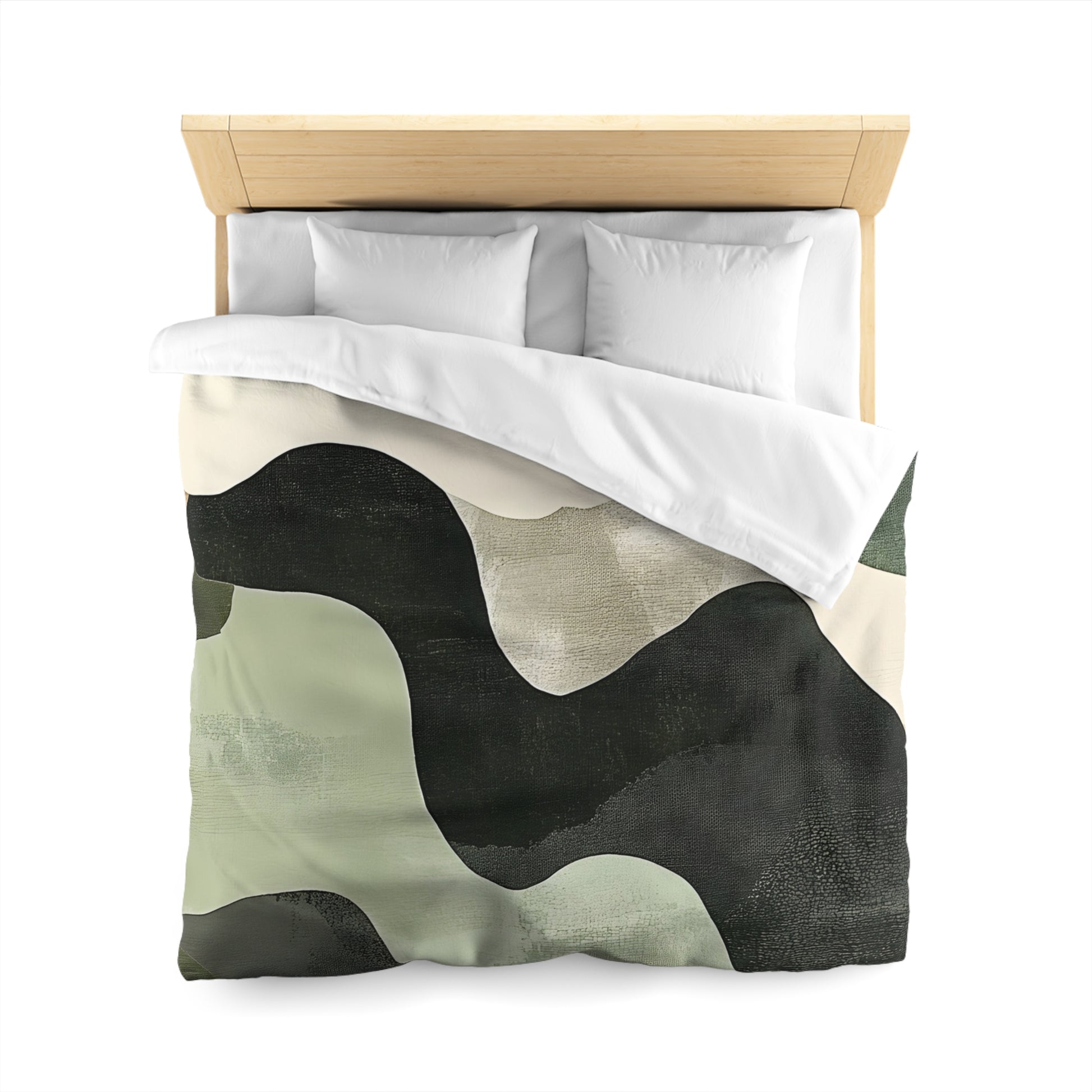 Camo Art Microfiber Duvet Cover, Artsulli - Art is Long, Life is Short, Home Decor, , , , , , , 