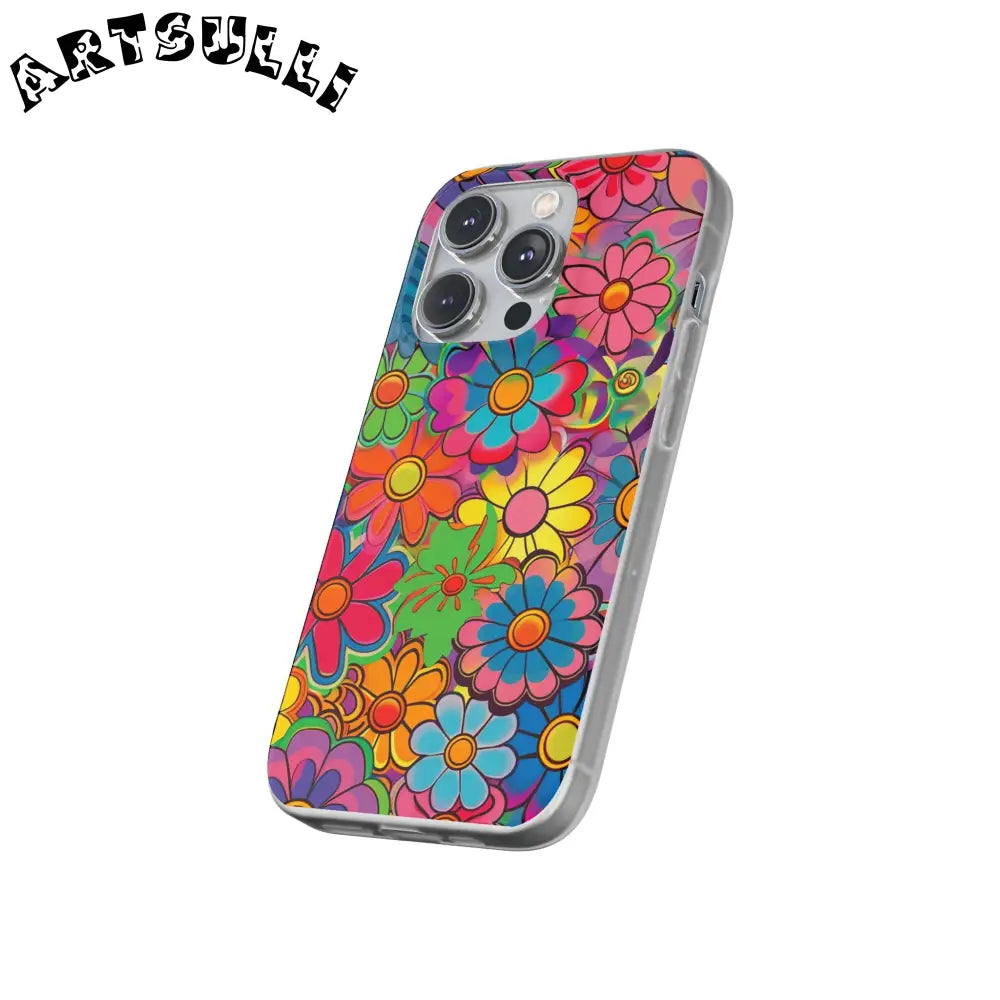 JAKKOUTTHEBXX Chromatic Daisy Dream Flexi Cases JAKKOUTTHEBXX
