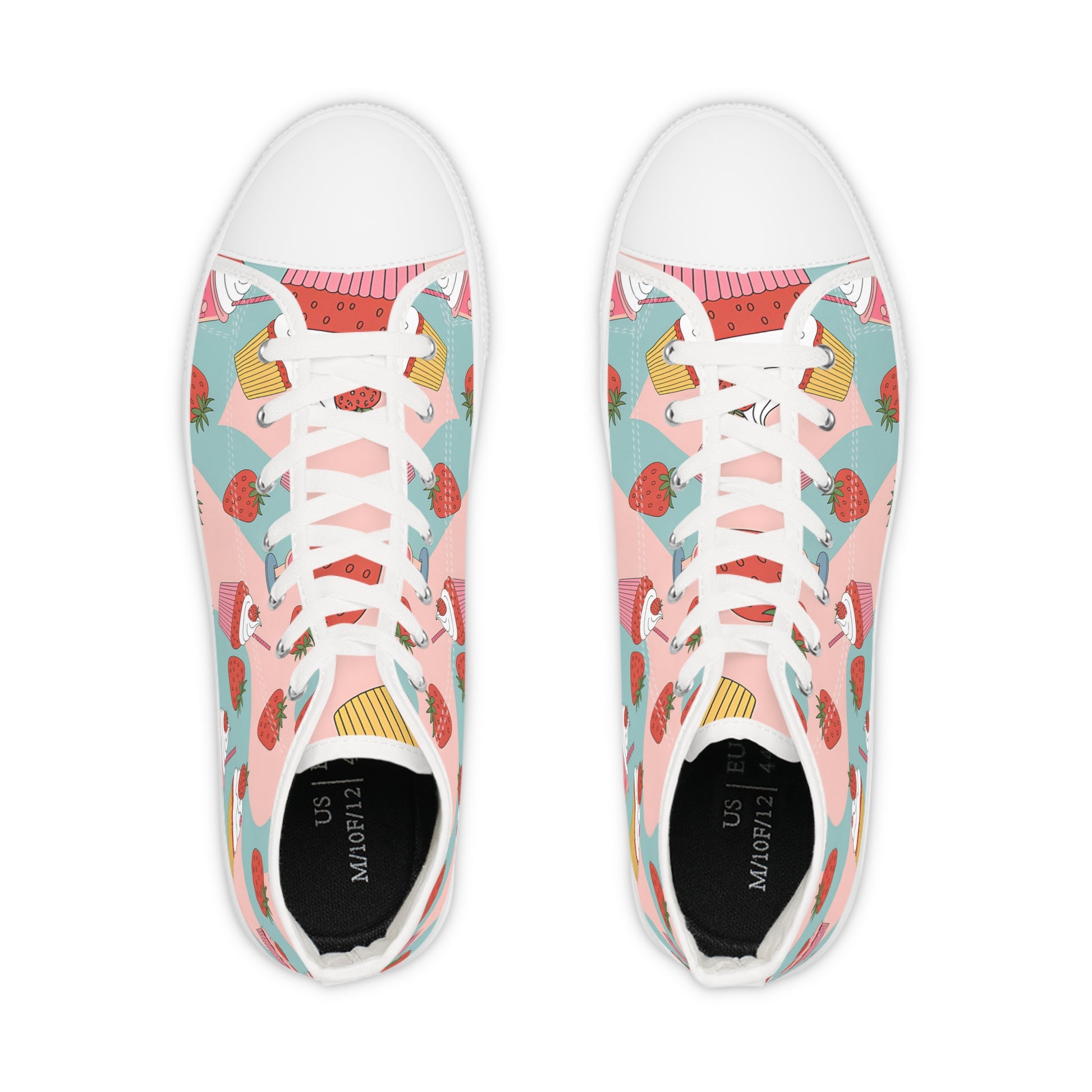 Men's High Top Sneakers, Artsulli - Art is Long, Life is Short, Shoes, , , , , , , 