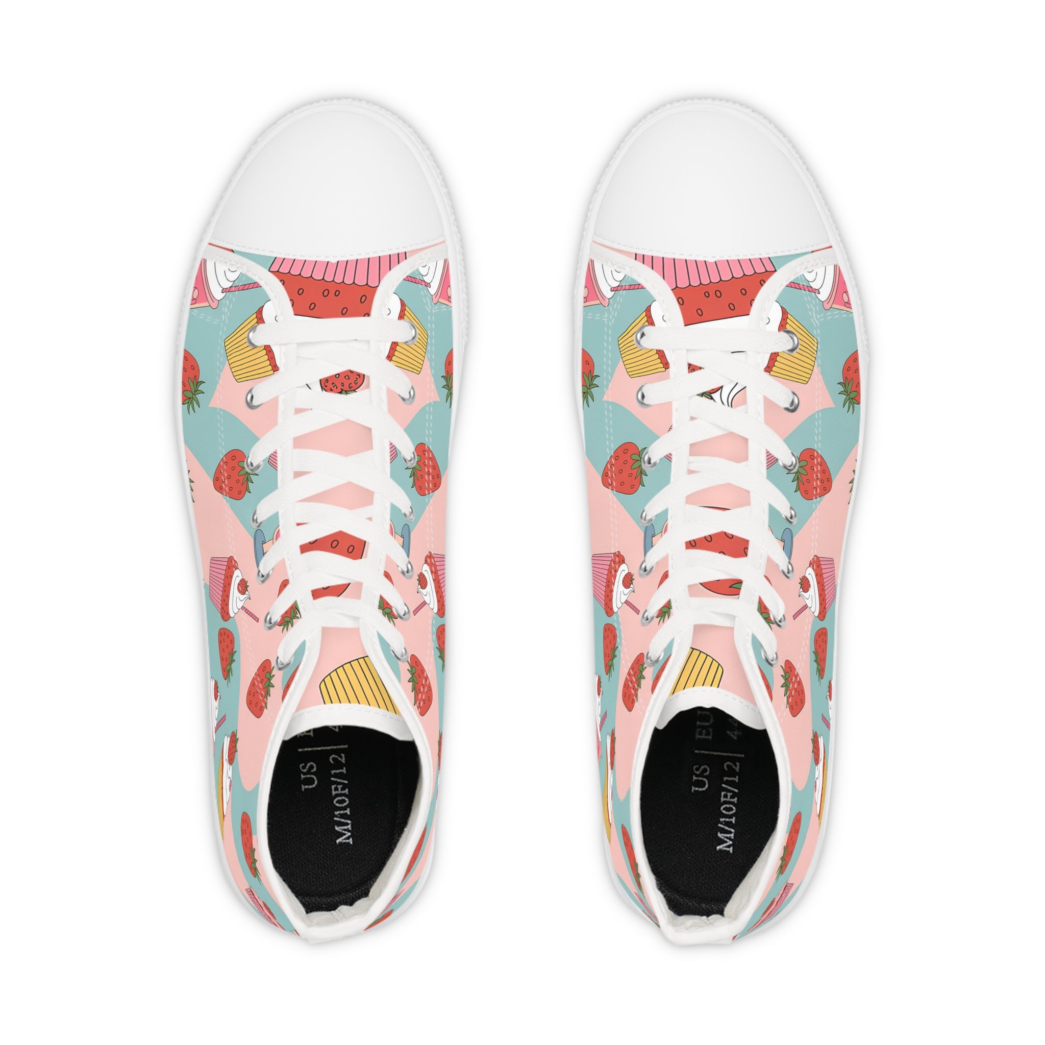 Men's High Top Sneakers, Artsulli - Art is Long, Life is Short, Shoes, , , , , , , 