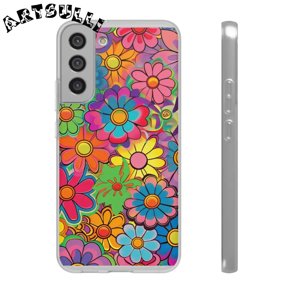 JAKKOUTTHEBXX Chromatic Daisy Dream Flexi Cases JAKKOUTTHEBXX