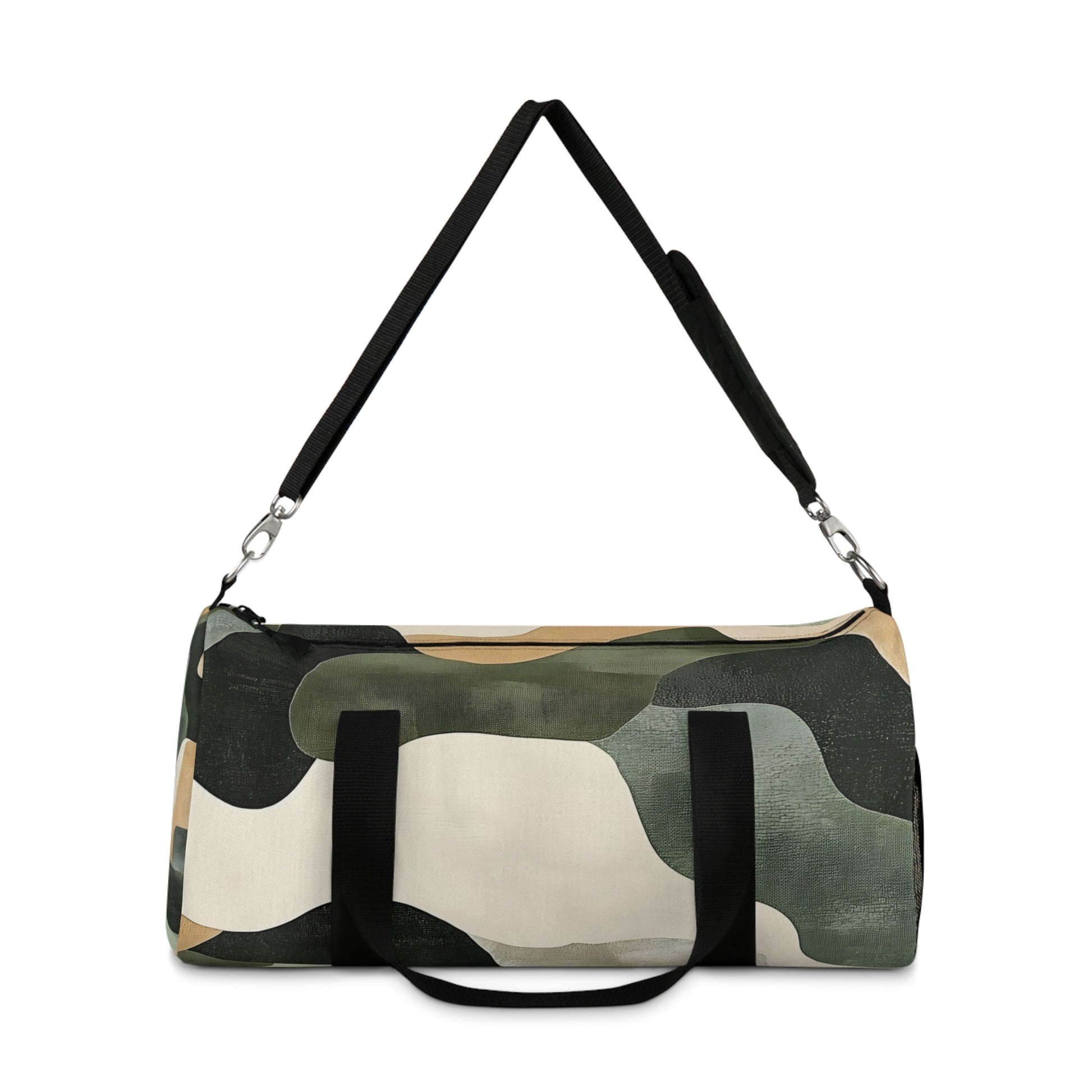 Camo Art Duffel Bag, Artsulli - Art is Long, Life is Short, Bags, , , , , , , 