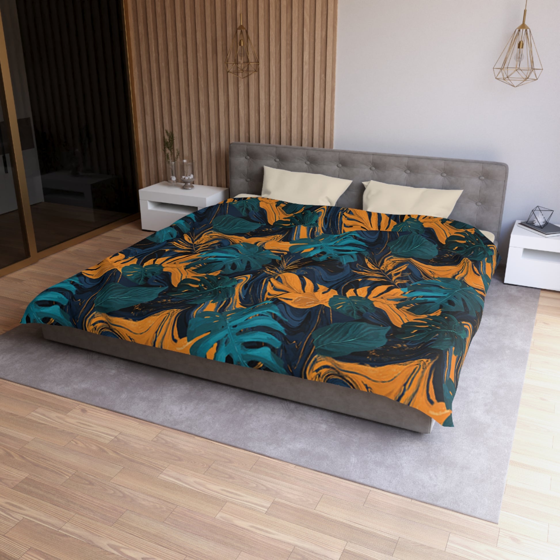 Microfiber Duvet Cover, Artsulli - Art is Long, Life is Short, Home Decor, , , , , , , 
