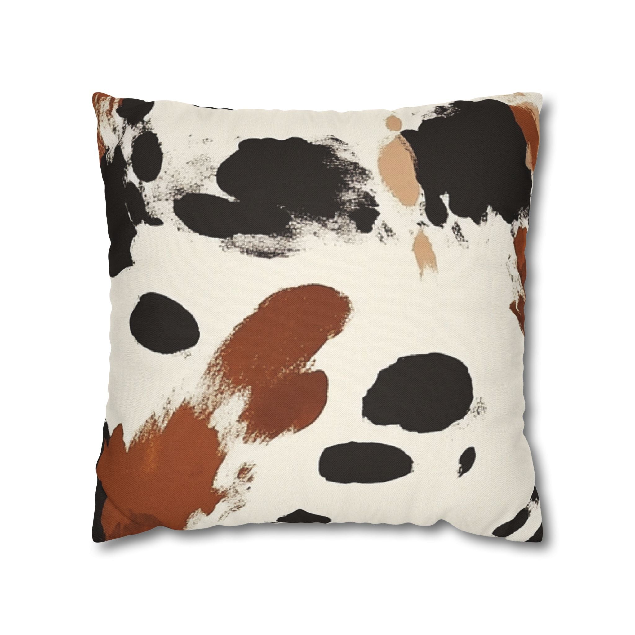 Spun Polyester Square Pillowcase