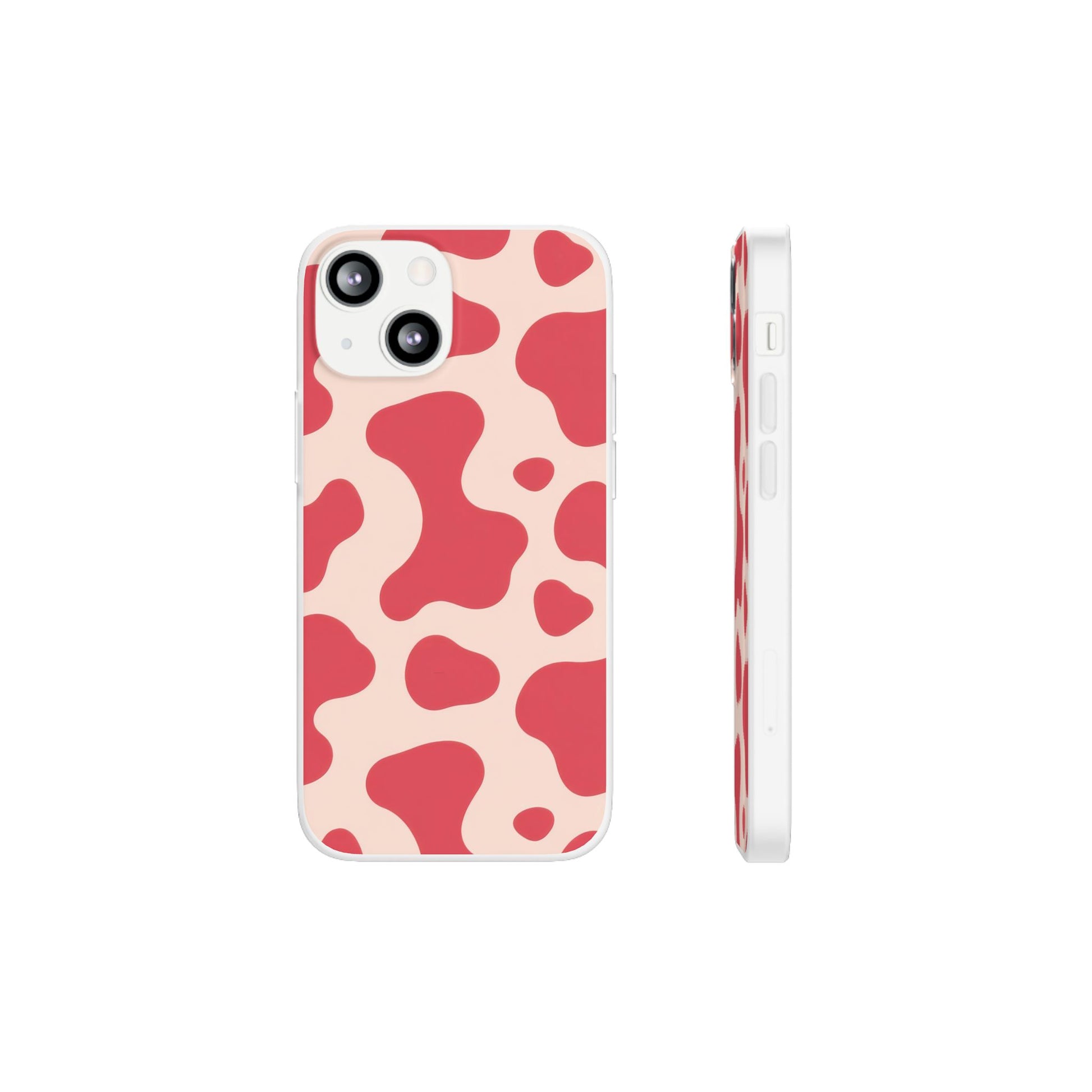 Red Jungle Cow Flexi Cases, Artsulli - Art is Long, Life is Short, Phone Case, Size, iPhone 13 Mini, , , , , 45737380199321264931