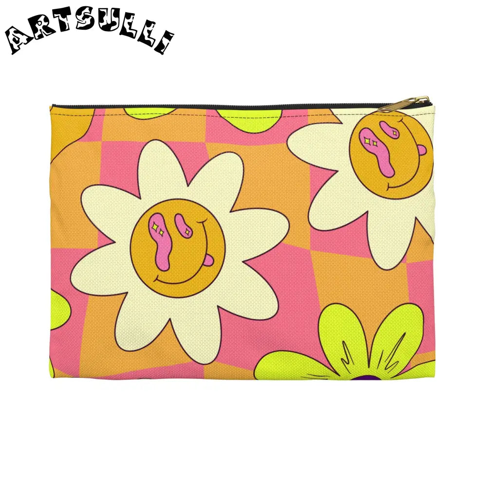 JAKKOUTTHEBXX Trippy Sour Face Rave Accessory Pouch JAKKOUTTHEBXX