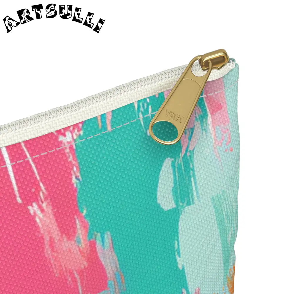 JAKKOUTTHEBXX Preppy Pixel Bloom II Accessory Pouch JAKKOUTTHEBXX