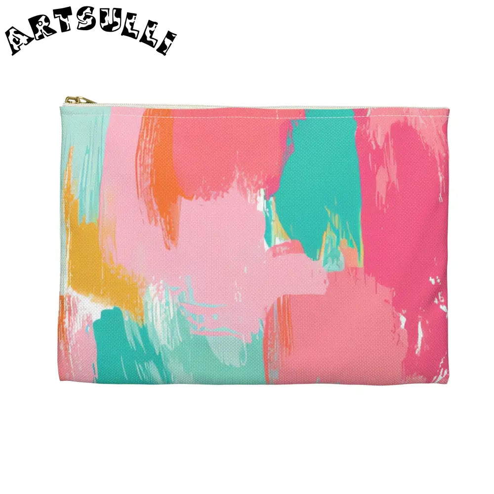 JAKKOUTTHEBXX Preppy Pixel Bloom Accessory Pouch JAKKOUTTHEBXX