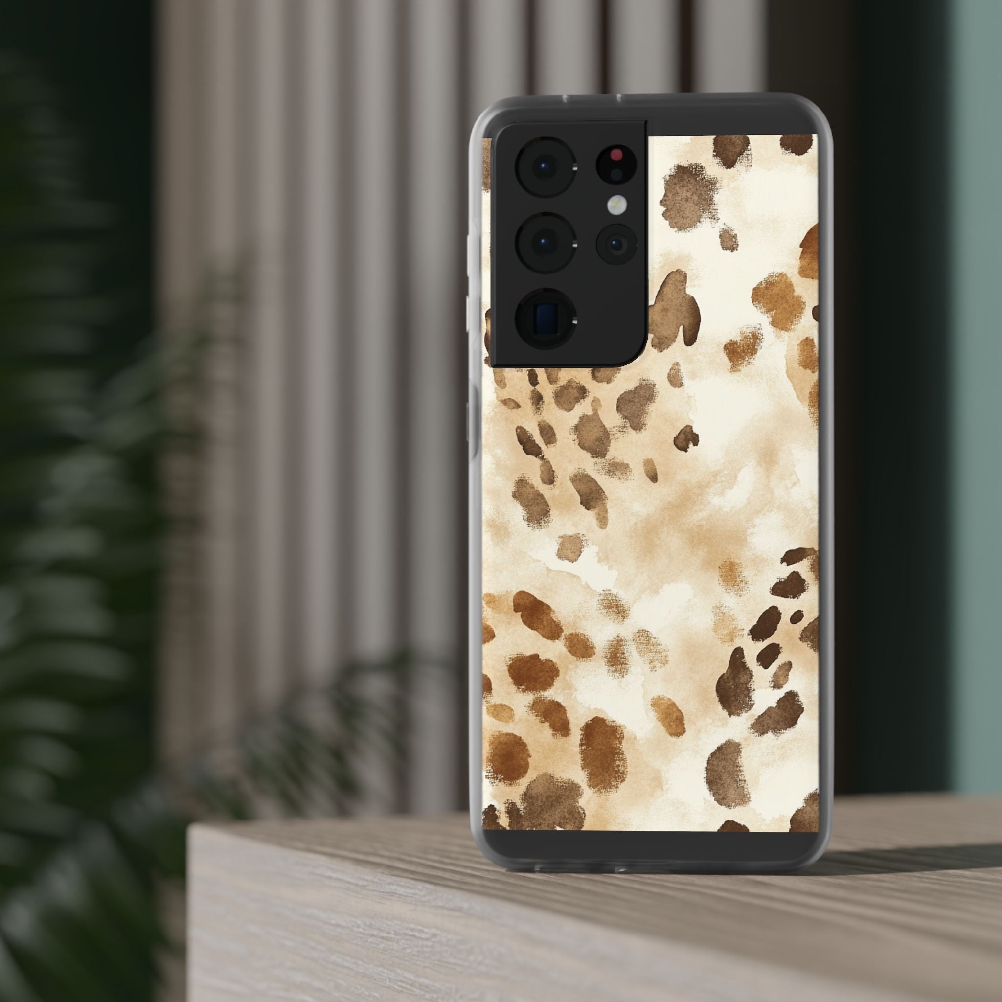 Brown and Beige Watercolor Dalmatian Phone Case, Artsulli - Art is Long, Life is Short, Phone Case, , , , , , , 
