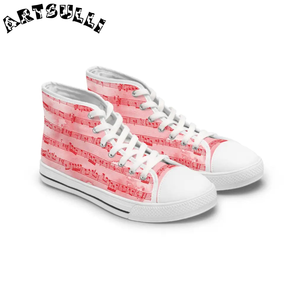 JAKKOUTTHEBXX Prime Illustration Printed Music Note Sneakers with Deodorant Memory Foam 2025