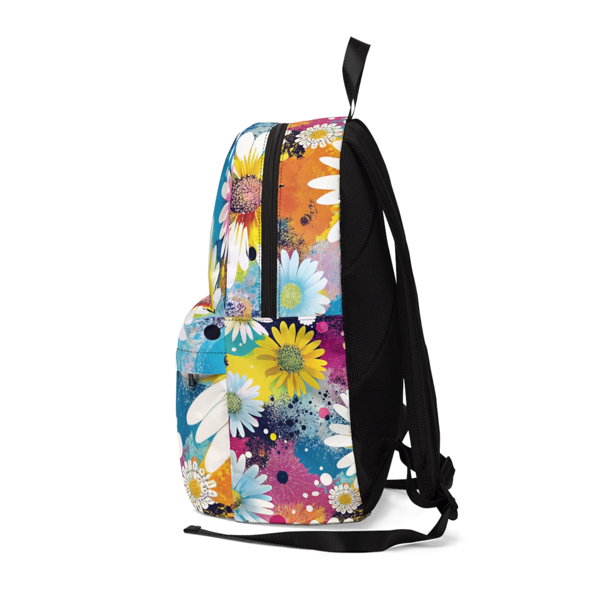 Magical Flower Explosion Multi-Color Unisex Classic Backpack, Artsulli - Art is Long, Life is Short, Bags, , , , , , , 
