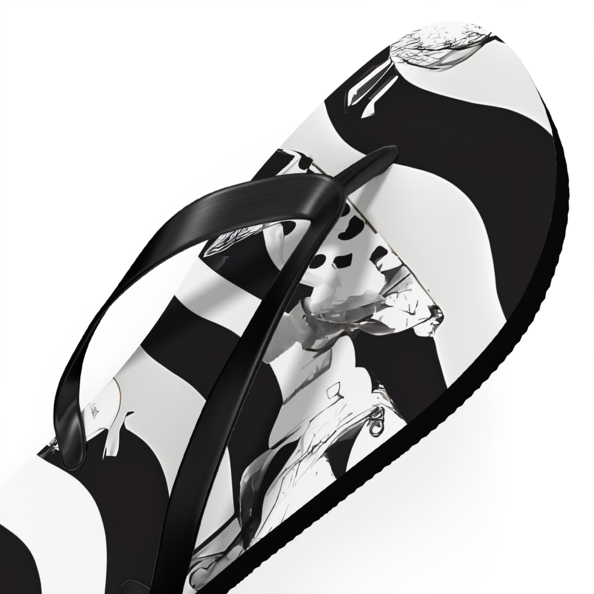 Cruellas Cattle Line Flip Flops, Artsulli - Art is Long, Life is Short, Shoes, , , , , , , 