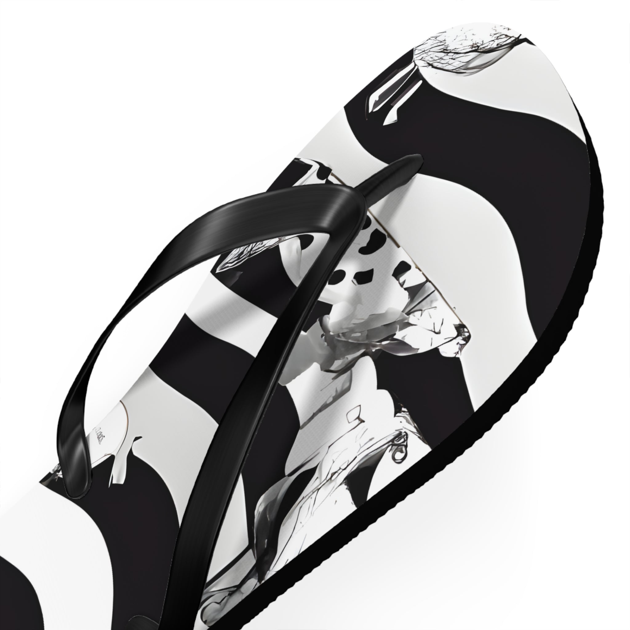 Cruellas Cattle Line Flip Flops, Artsulli - Art is Long, Life is Short, Shoes, , , , , , , 