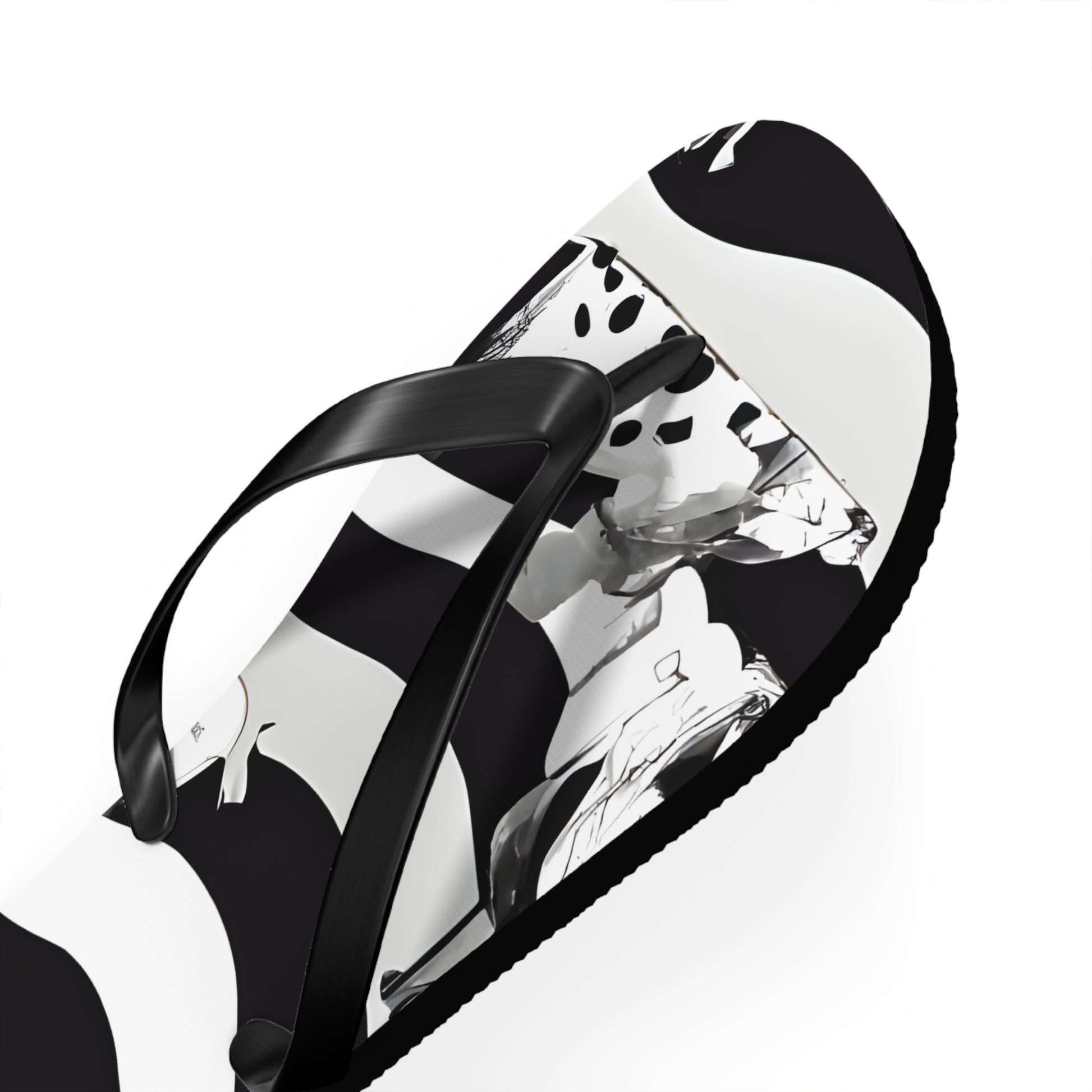 Cruellas Cattle Line Flip Flops, Artsulli - Art is Long, Life is Short, Shoes, , , , , , , 