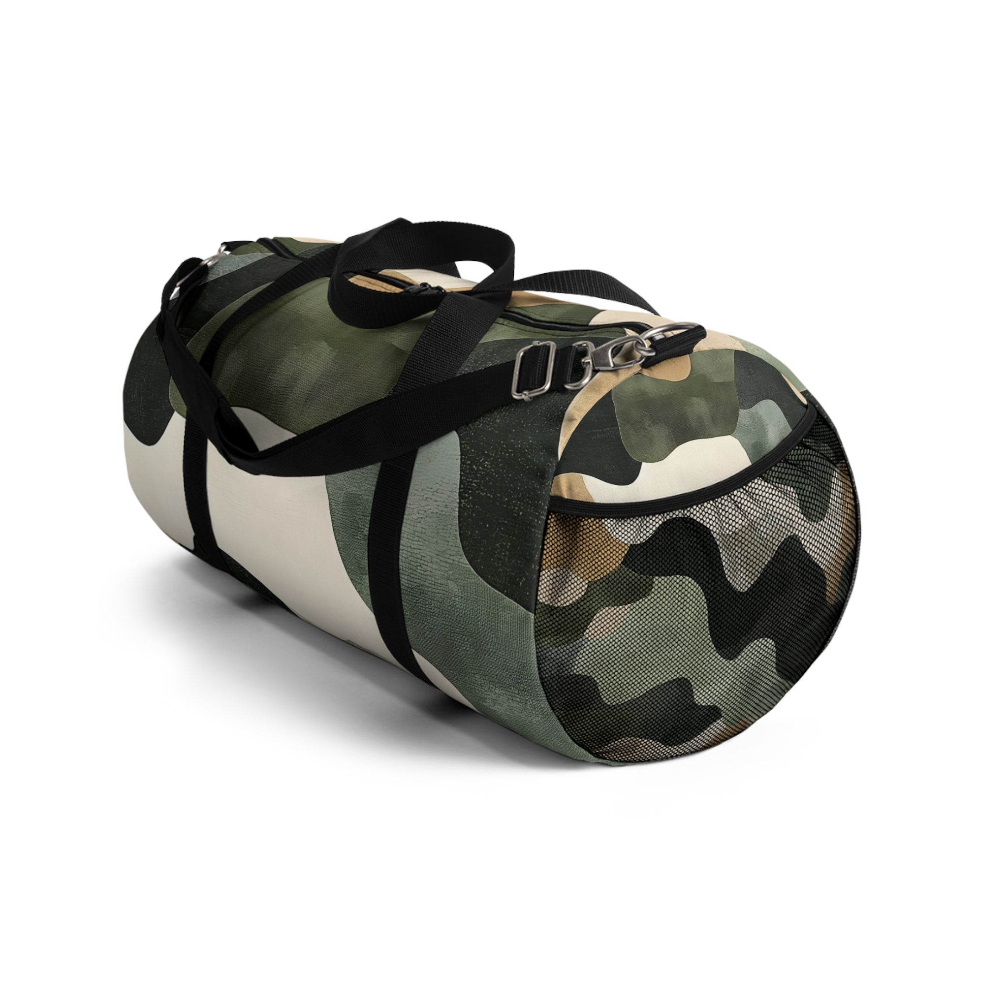 Camo Art Duffel Bag, Artsulli - Art is Long, Life is Short, Bags, , , , , , , 