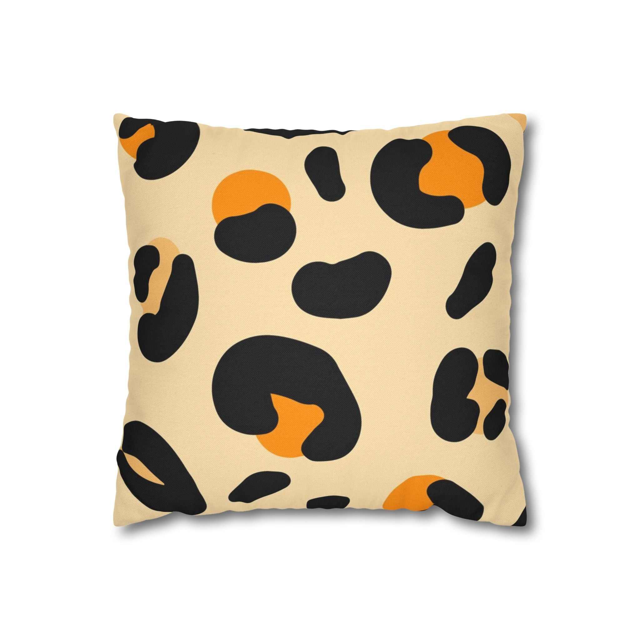 Spun Polyester Square Pillowcase