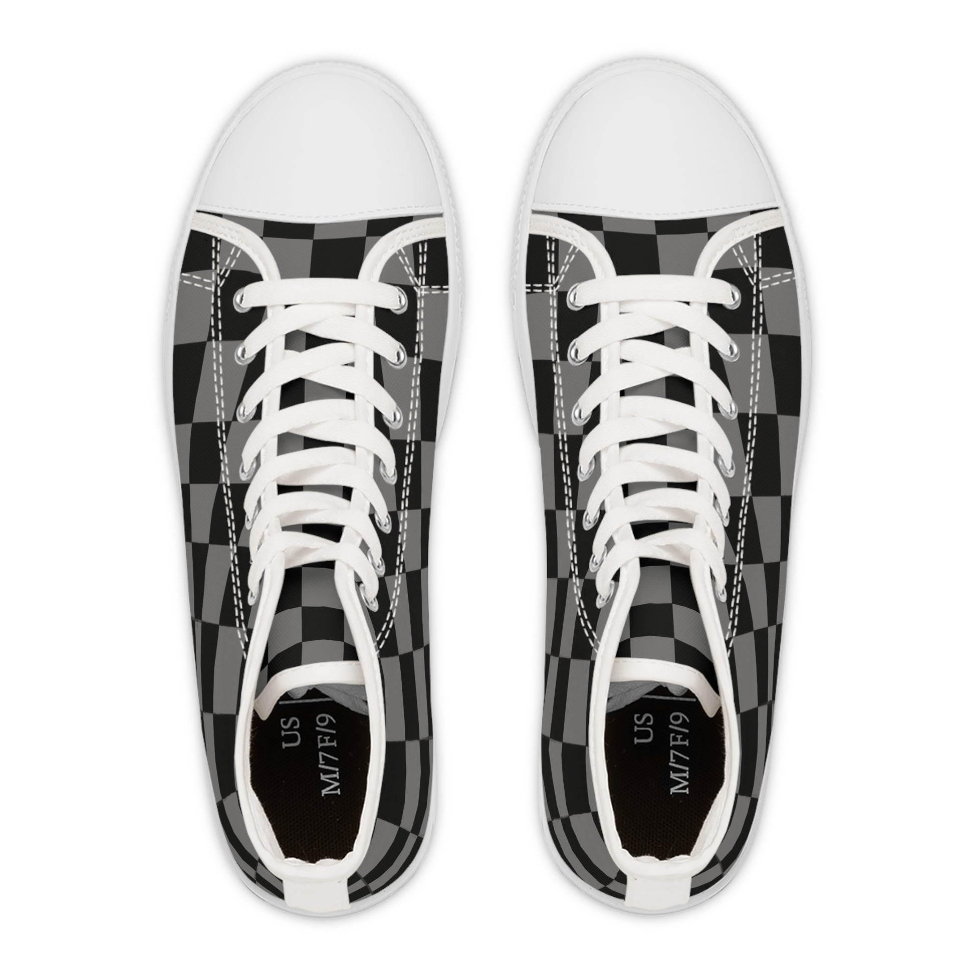 8K Void Surfer Women's High Top Sneakers, Artsulli - Art is Long, Life is Short, Shoes, , , , , , , 