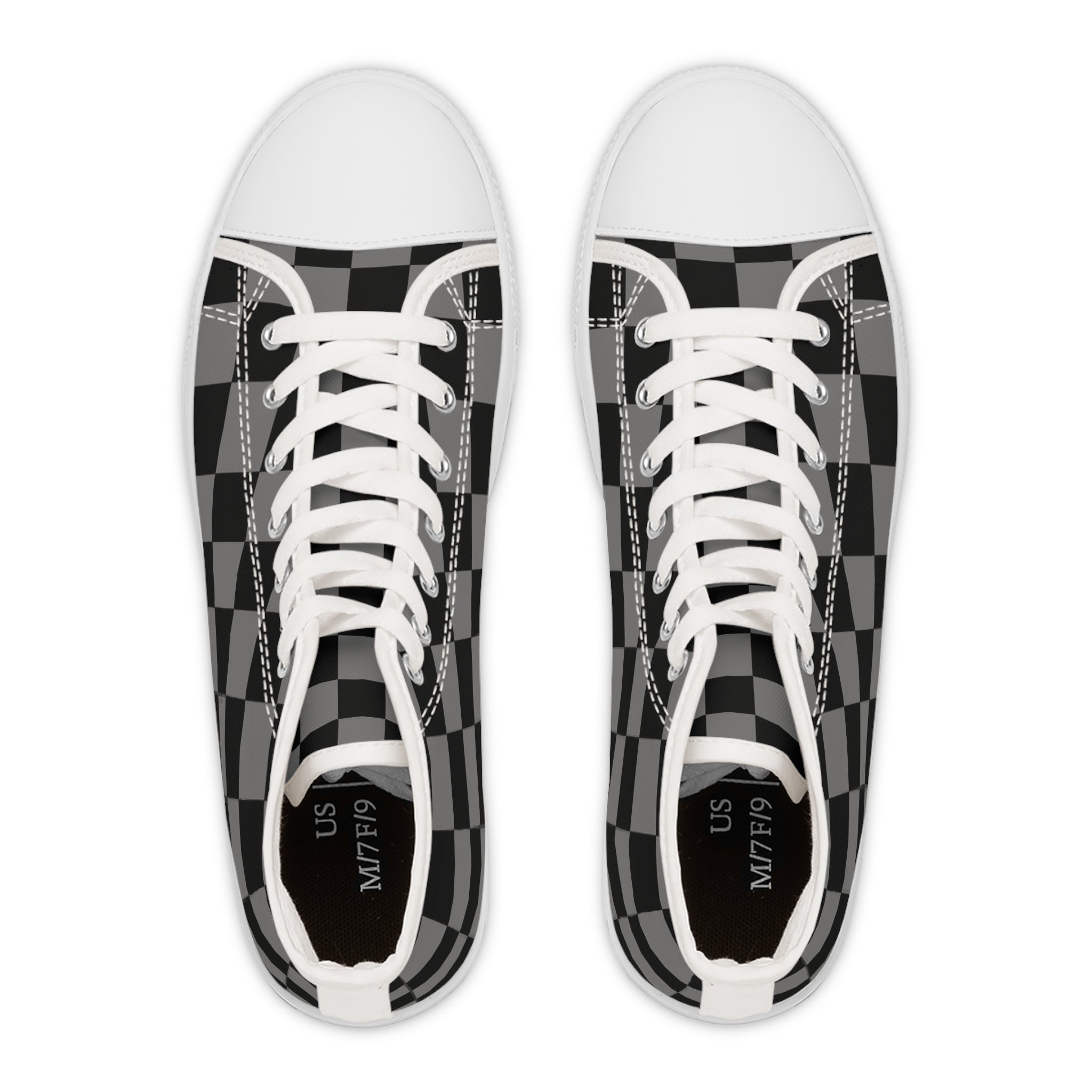 8K Void Surfer Women's High Top Sneakers, Artsulli - Art is Long, Life is Short, Shoes, , , , , , , 