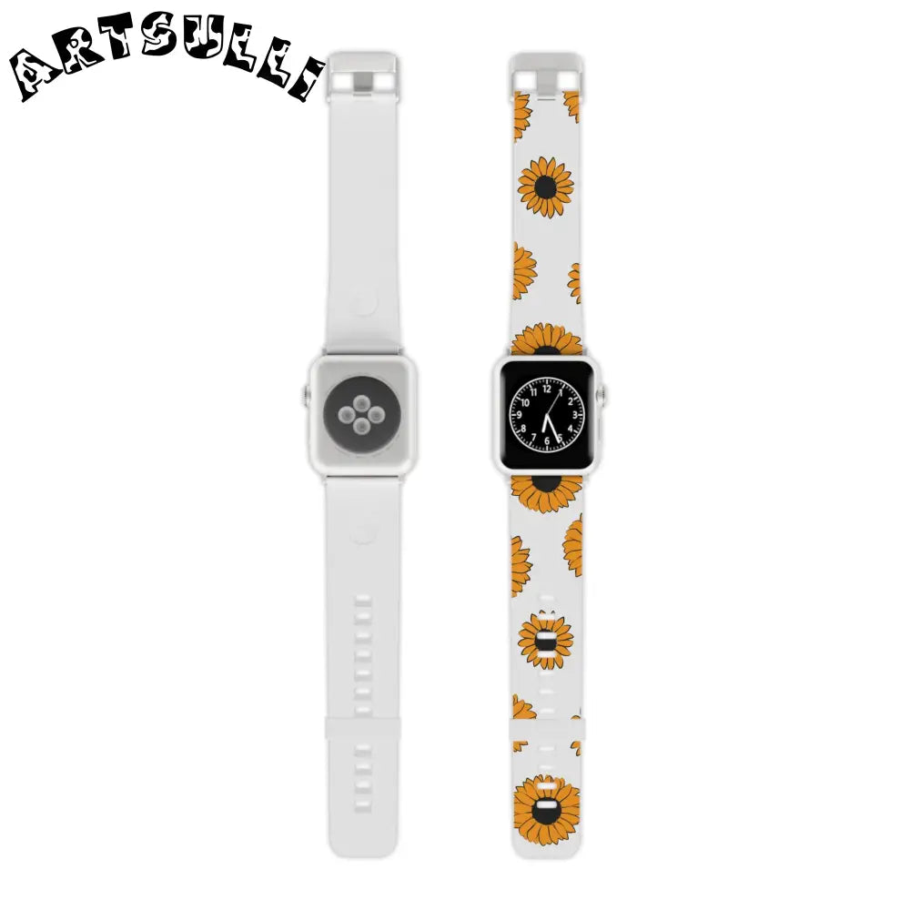 JAKKOUTTHEBXX Sunflowers Watch Band for Apple Watch JAKKOUTTHEBXX