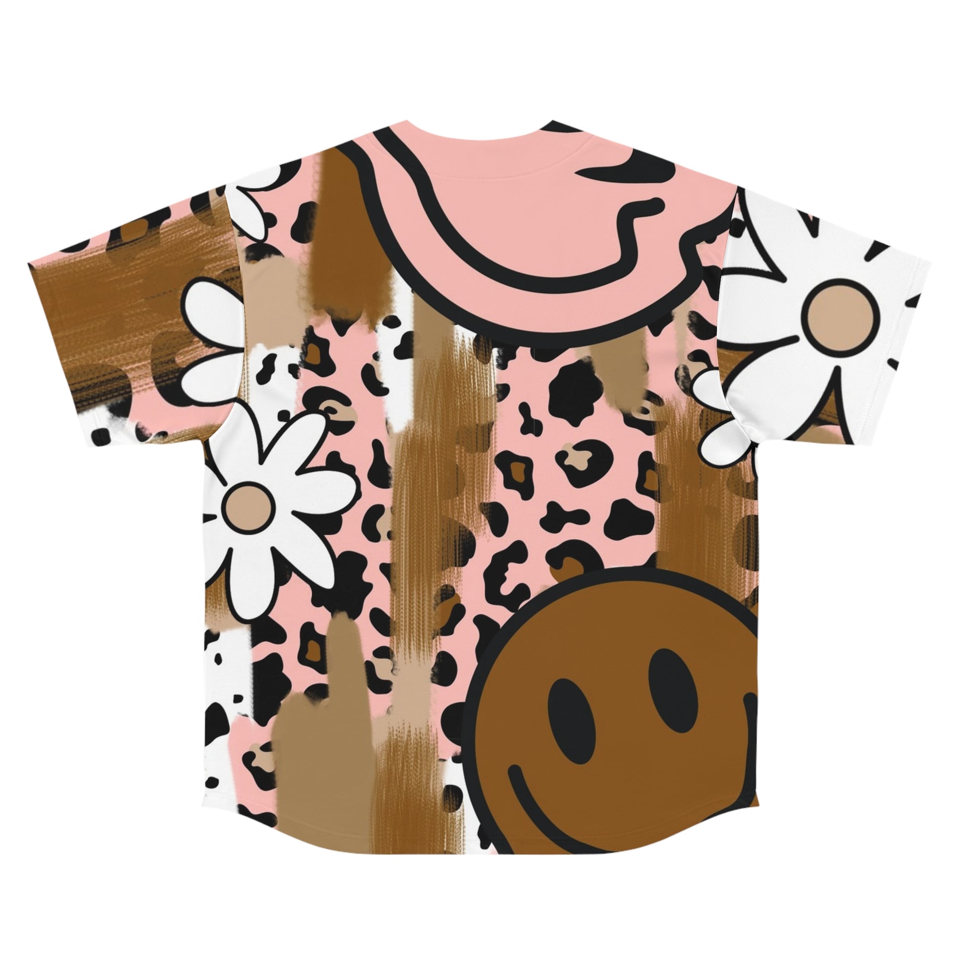 Sutfin Ghosts Pop Art Men's Baseball Jersey (AOP), Artsulli - Art is Long, Life is Short, All Over Prints, , , , , , , 