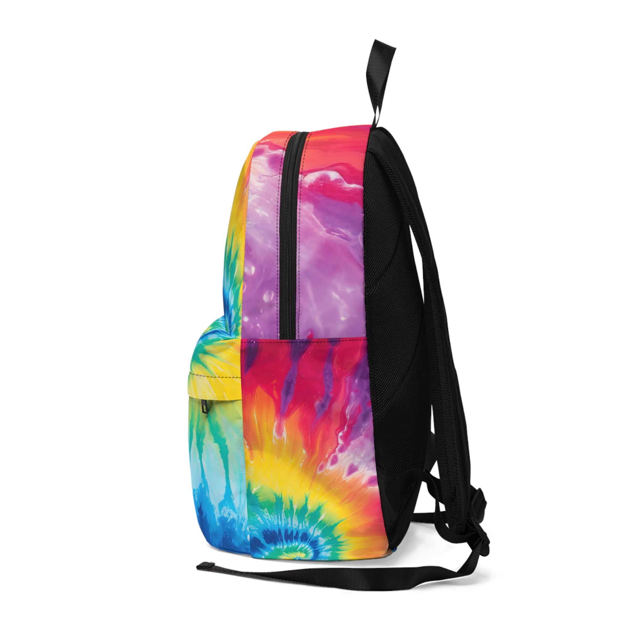Tie Dye Unisex Classic Backpack, Artsulli - Art is Long, Life is Short, Bags, , , , , , , 