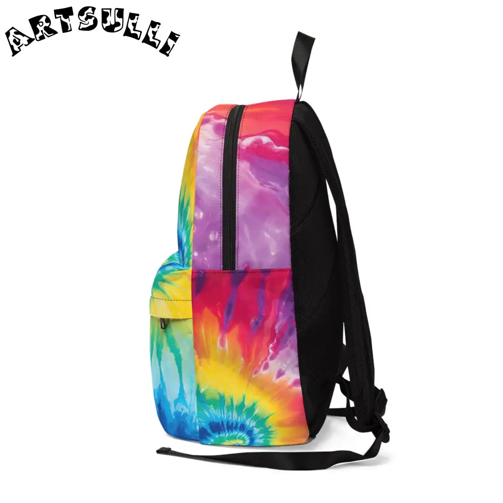 JAKKOUTTHEBXX Colorful Tie-Dye Backpack 2025