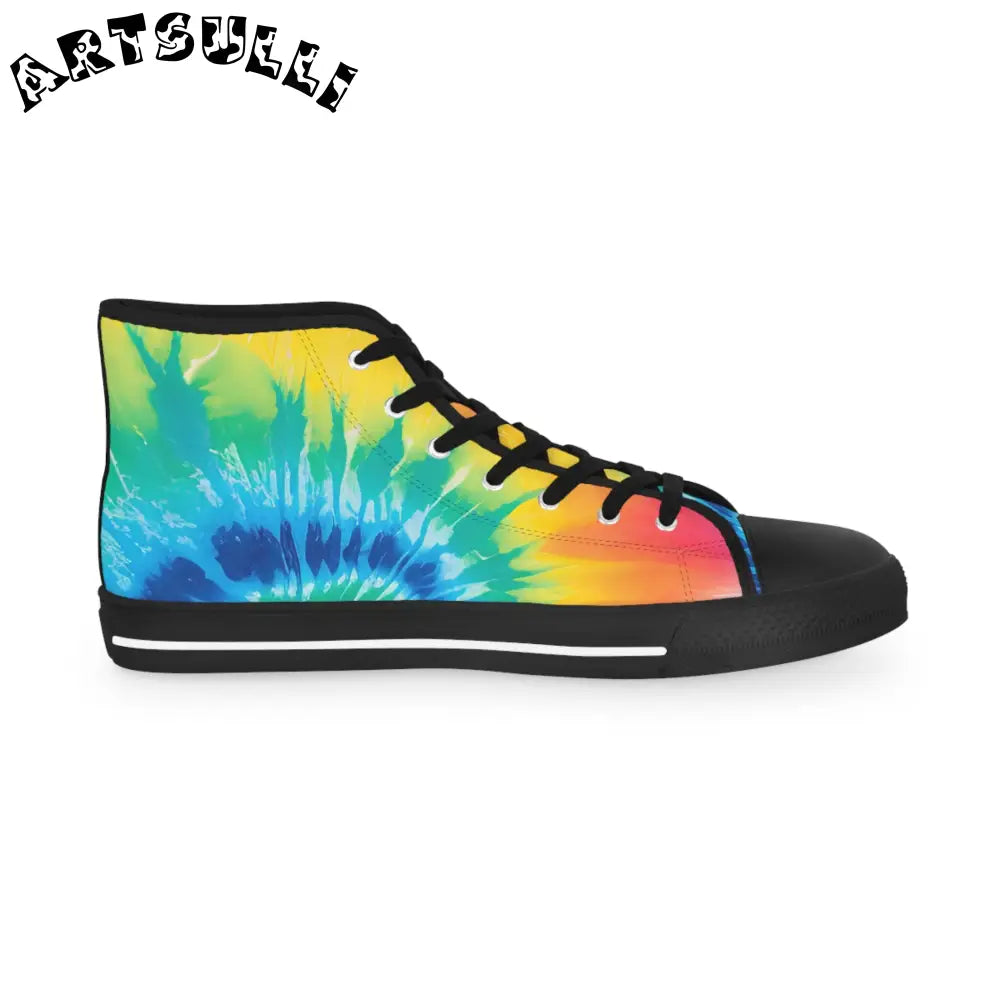 JAKKOUTTHEBXX Tie-Dye High-Top Canvas Sneakers 2025
