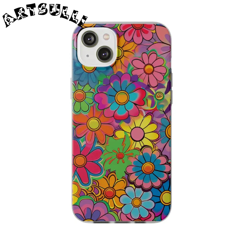 JAKKOUTTHEBXX Chromatic Daisy Dream Flexi Cases JAKKOUTTHEBXX