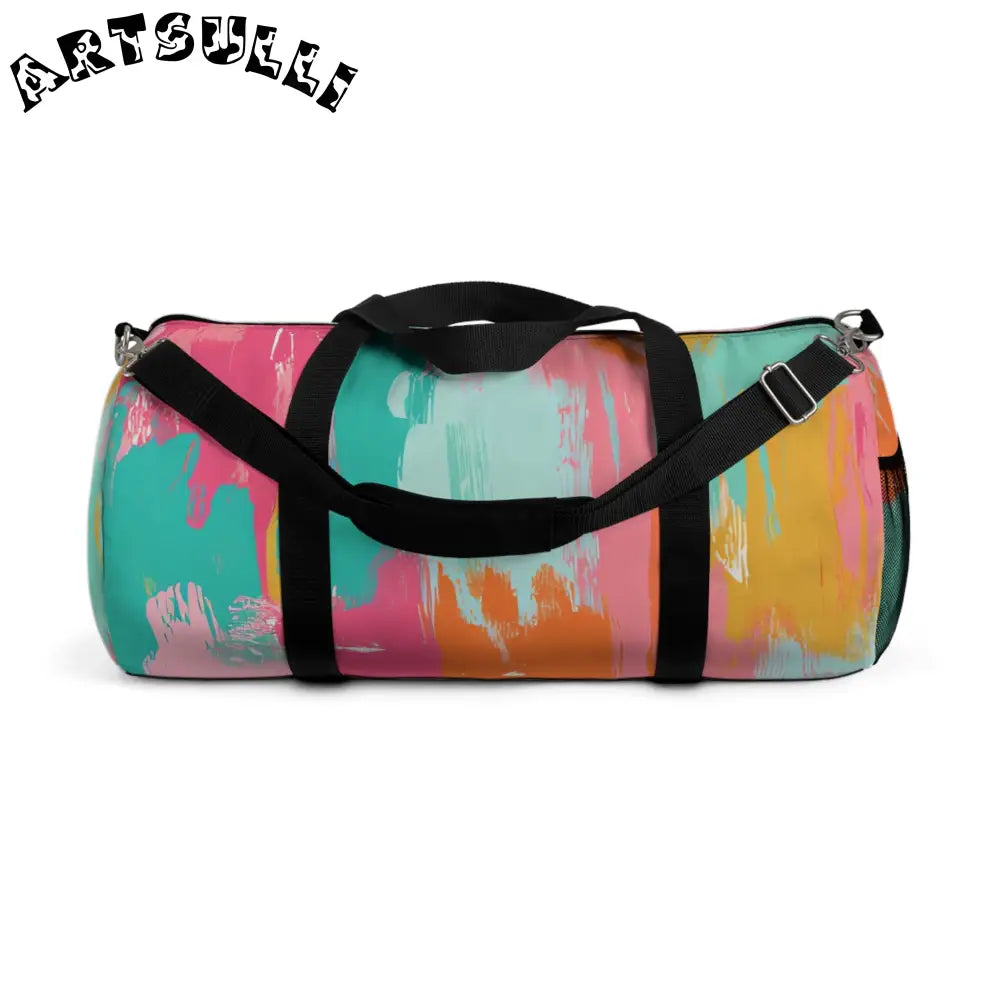 JAKKOUTTHEBXX Preppy Pixel Bloom II Duffel Bag JAKKOUTTHEBXX
